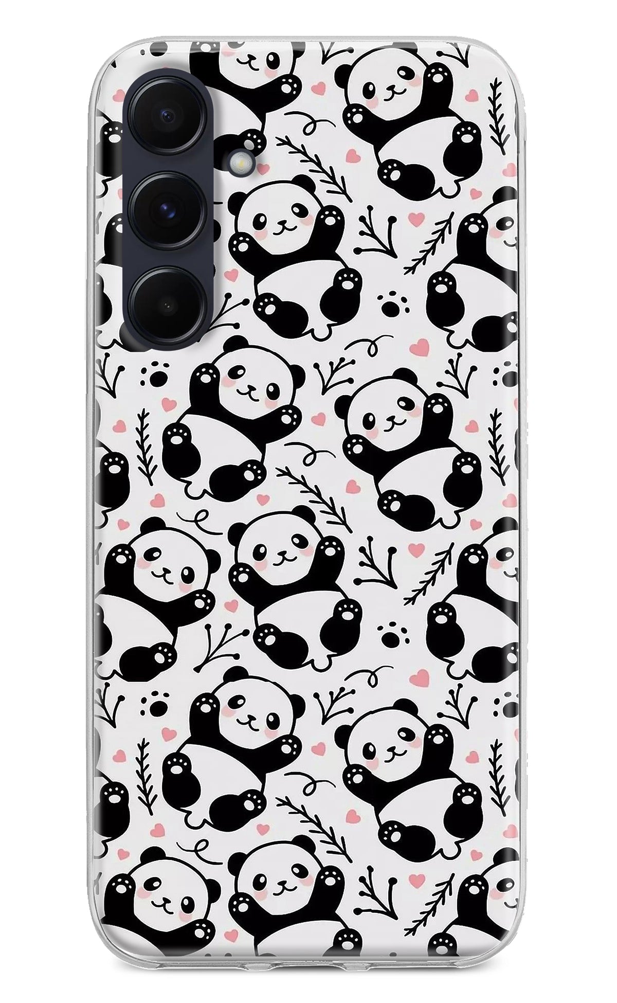 Cute Panda Samsung A55 5G Back Cover