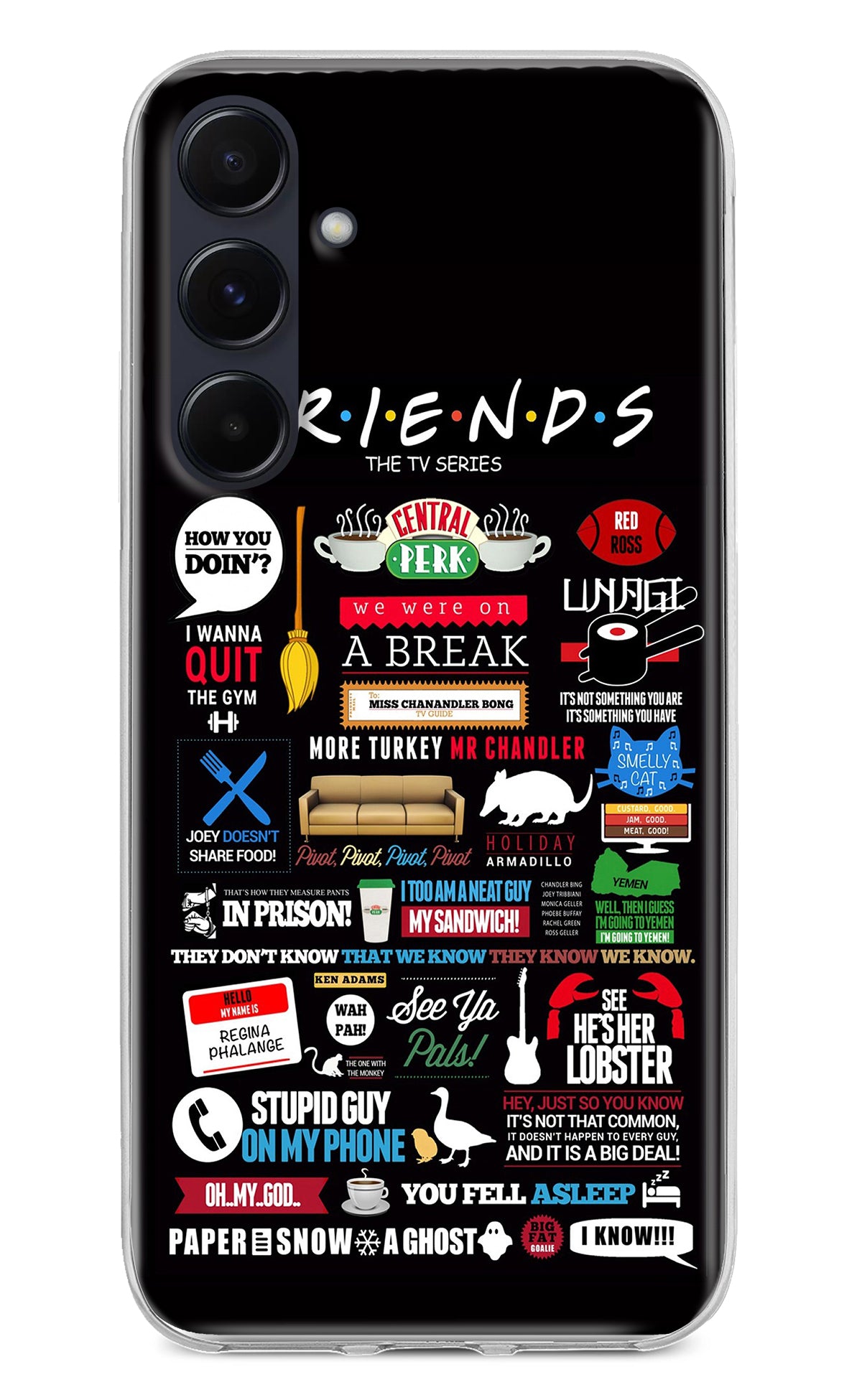 FRIENDS Samsung A55 5G Back Cover
