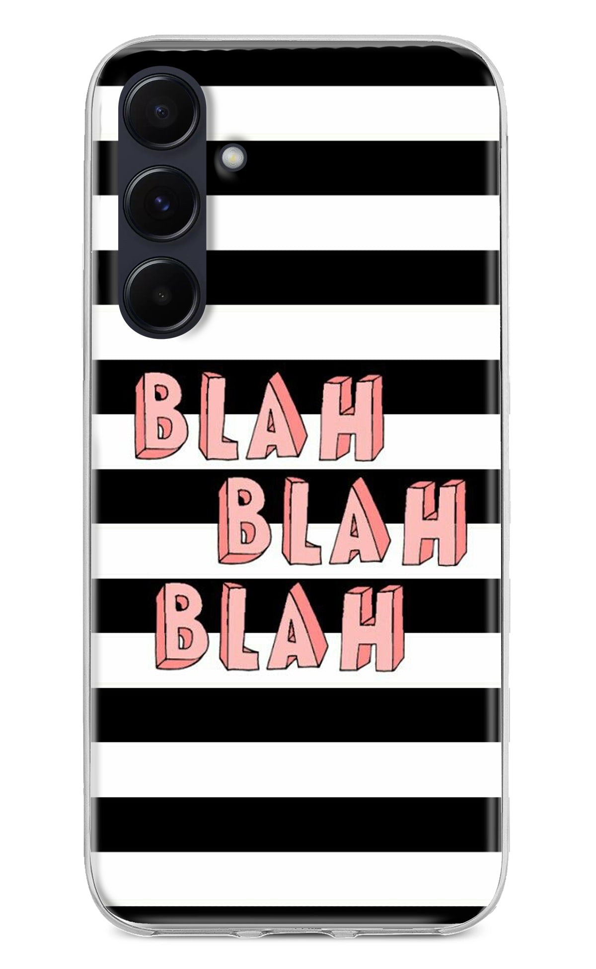 Blah Blah Blah Samsung A55 5G Back Cover