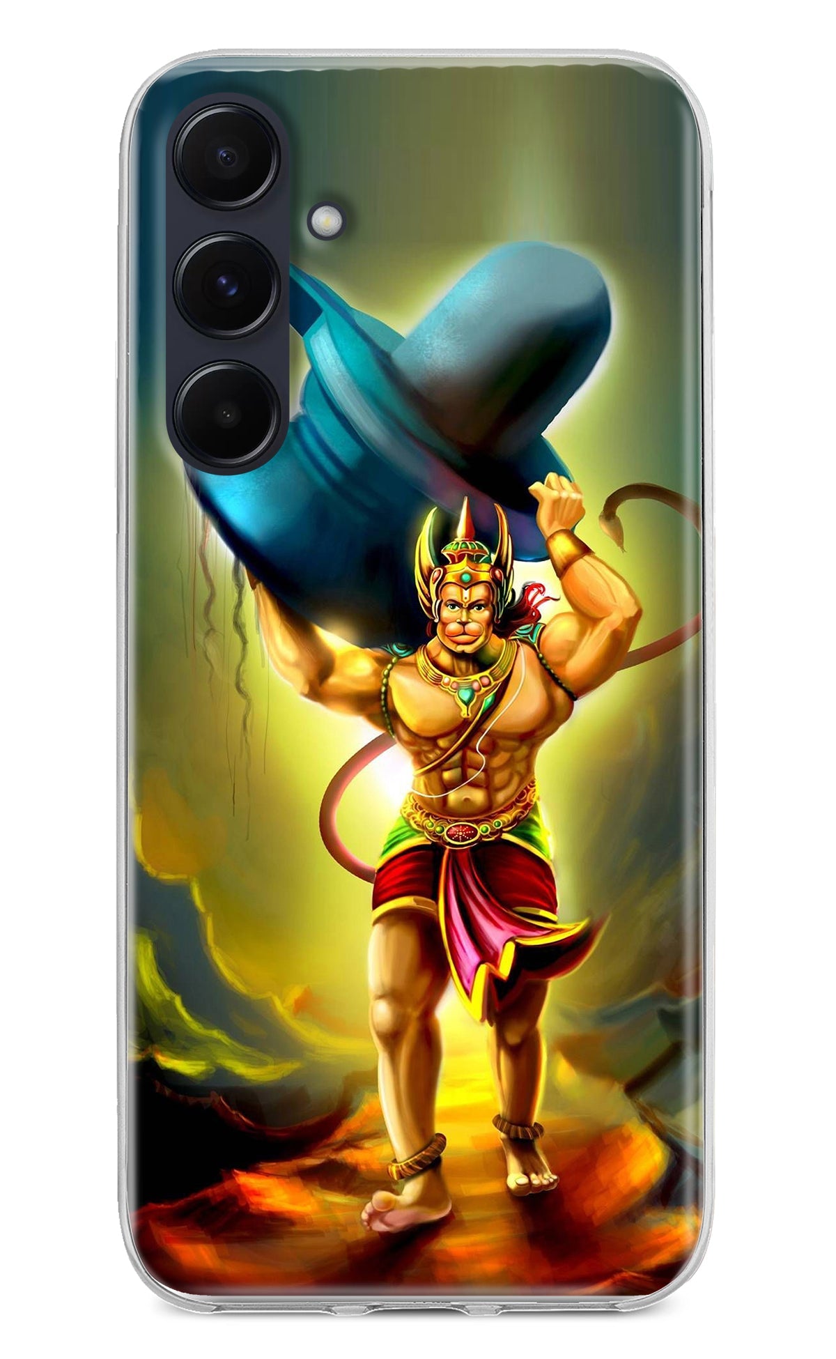 Lord Hanuman Samsung A55 5G Back Cover