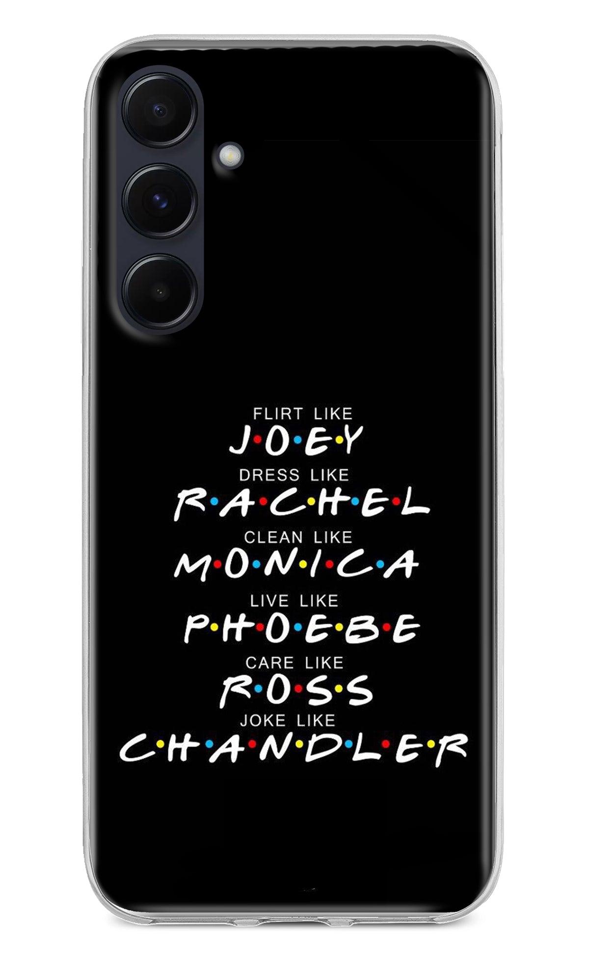 FRIENDS Character Samsung A55 5G Back Cover