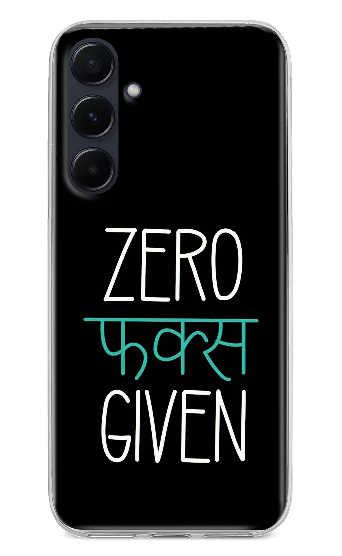 Zero Fucks Given Samsung A55 5G Back Cover