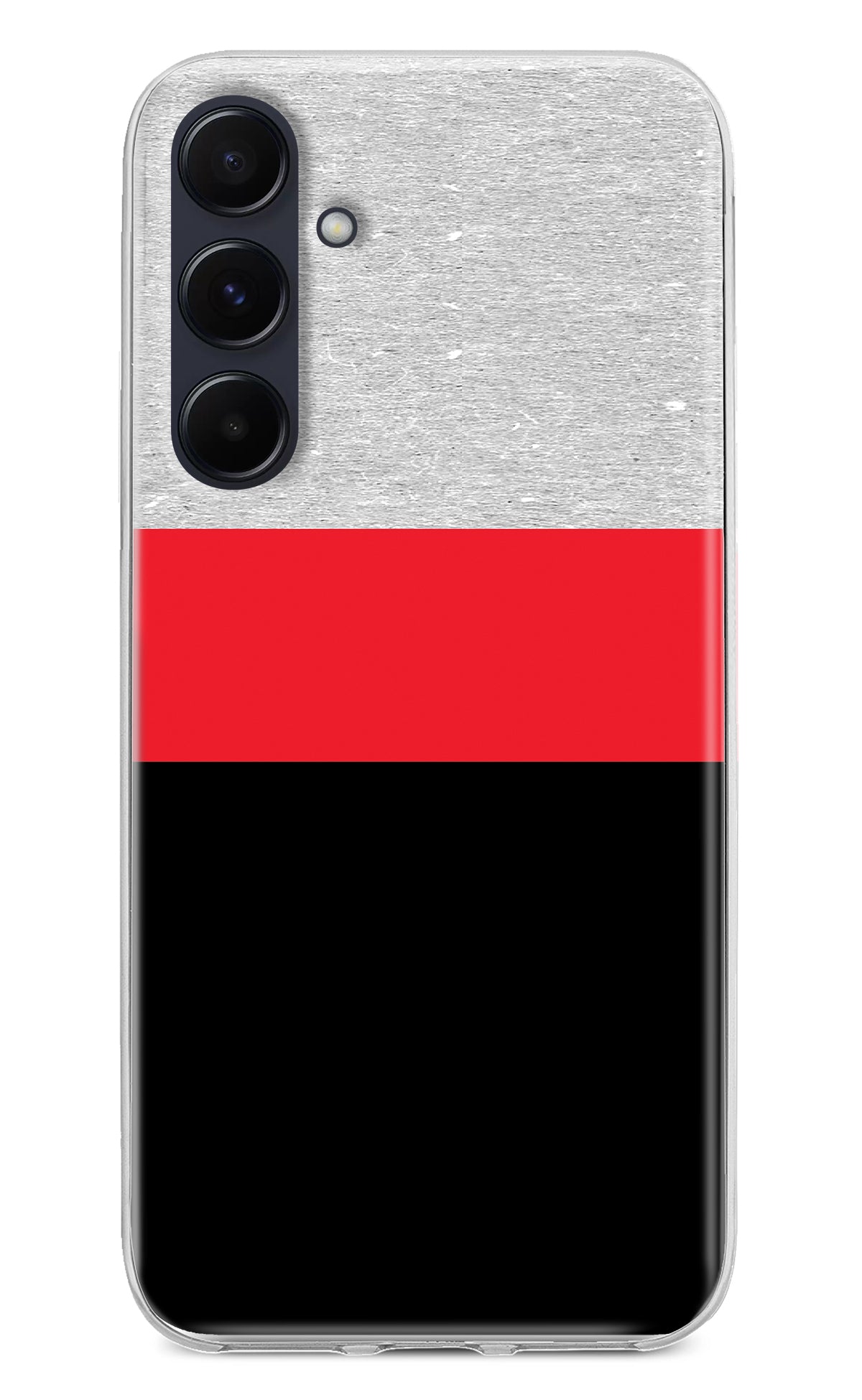 Tri Color Pattern Samsung A55 5G Back Cover