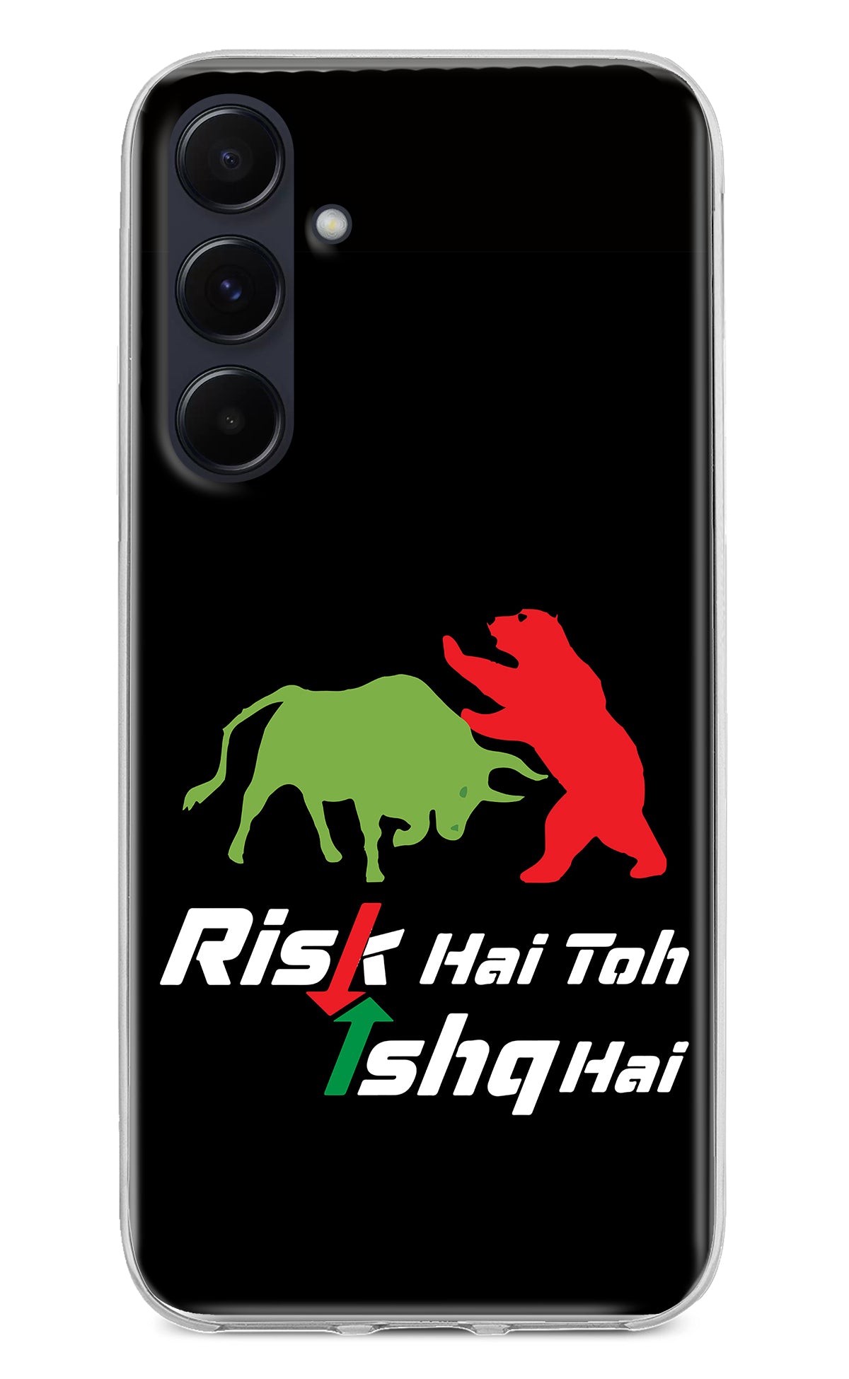 Risk Hai Toh Ishq Hai Samsung A55 5G Back Cover