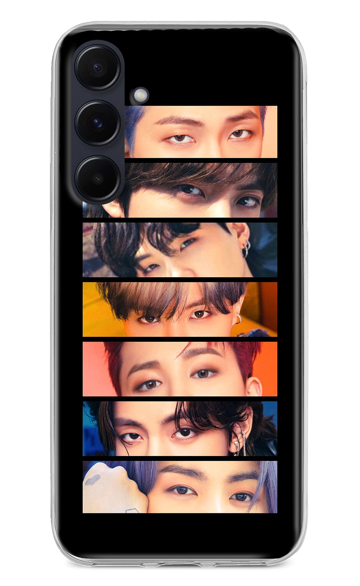 BTS Eyes Samsung A55 5G Back Cover