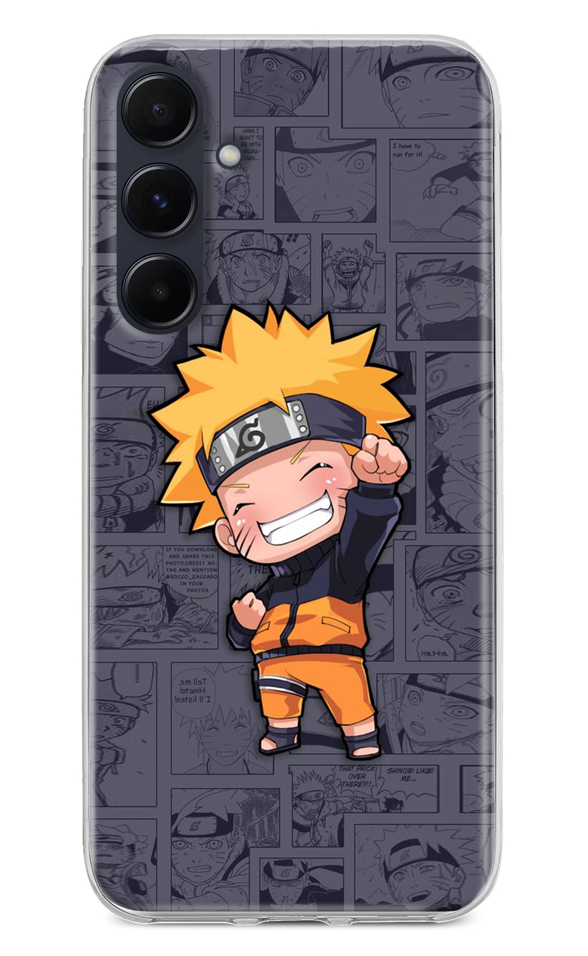 Chota Naruto Samsung A55 5G Back Cover