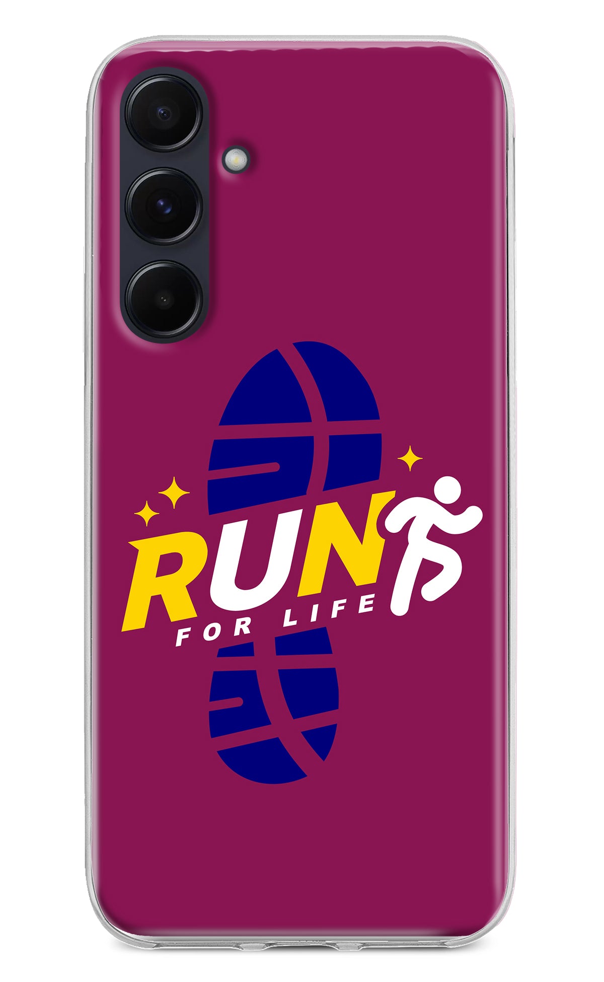 Run for Life Samsung A55 5G Back Cover