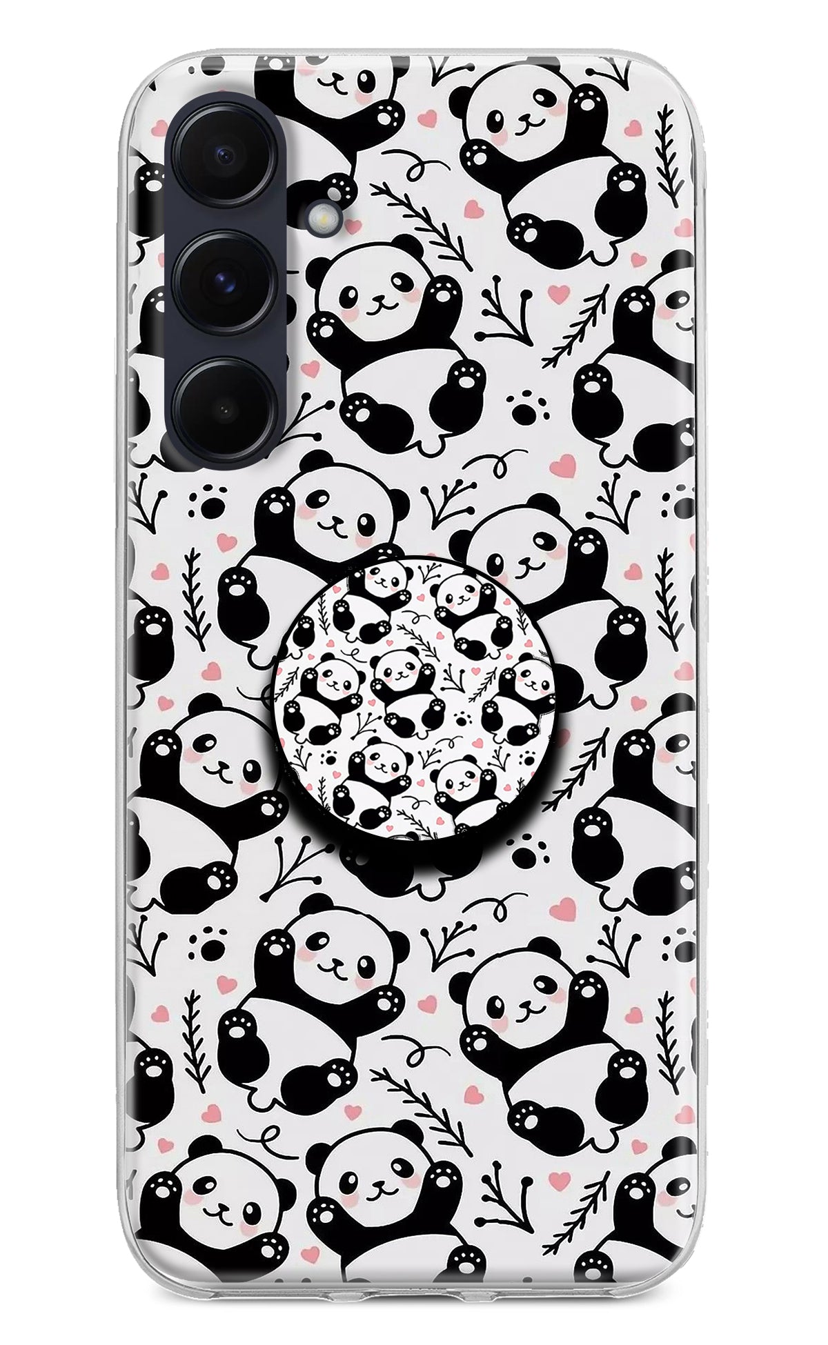 Cute Panda Samsung A55 5G Pop Case