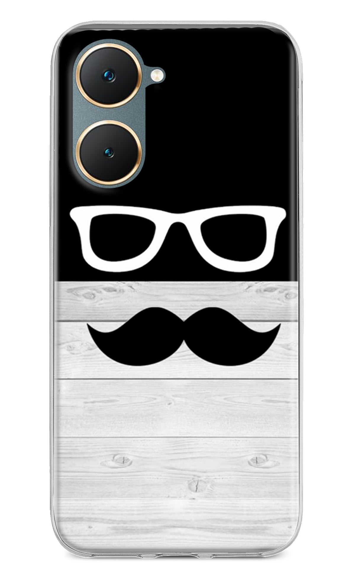 Mustache Vivo Y18/Y18e Back Cover