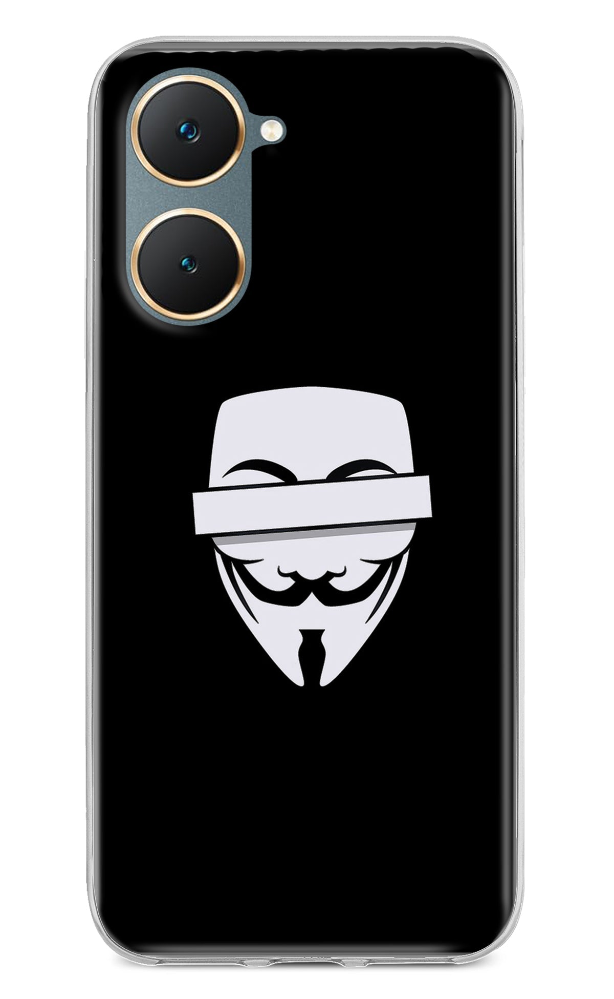 Anonymous Face Vivo Y18/Y18e Back Cover