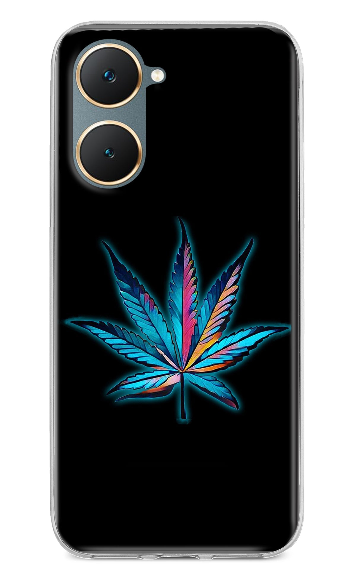 Weed Vivo Y18/Y18e Back Cover