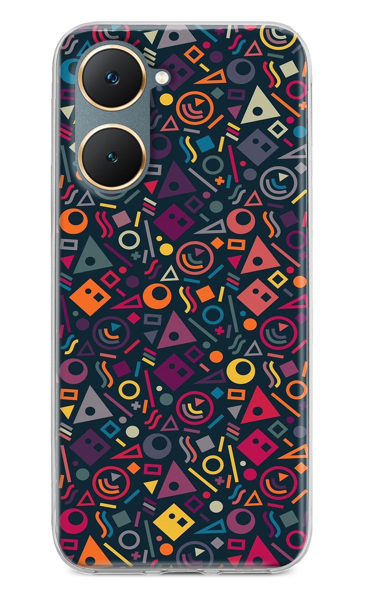 Geometric Abstract Vivo Y18/Y18e Back Cover