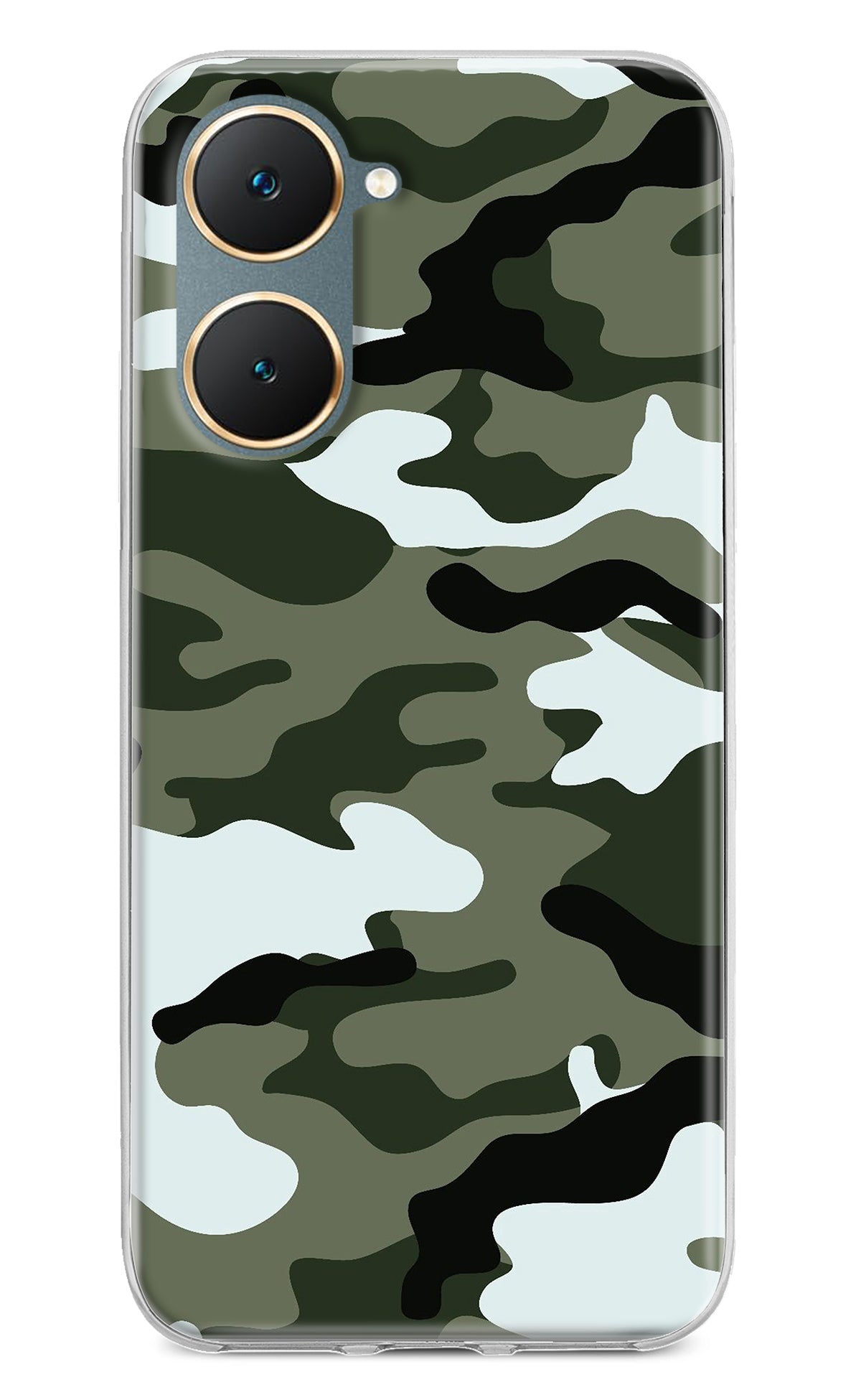 Camouflage Vivo Y18/Y18e Back Cover