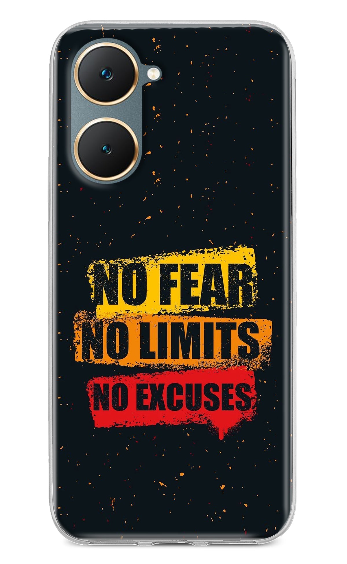 No Fear No Limits No Excuse Vivo Y18/Y18e Back Cover