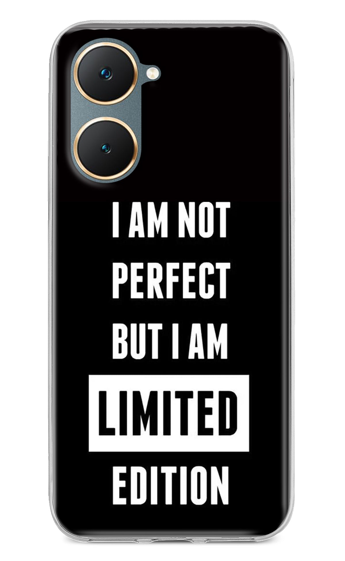 I Am Not Perfect But I Am Limited Edition Vivo Y18/Y18e Back Cover