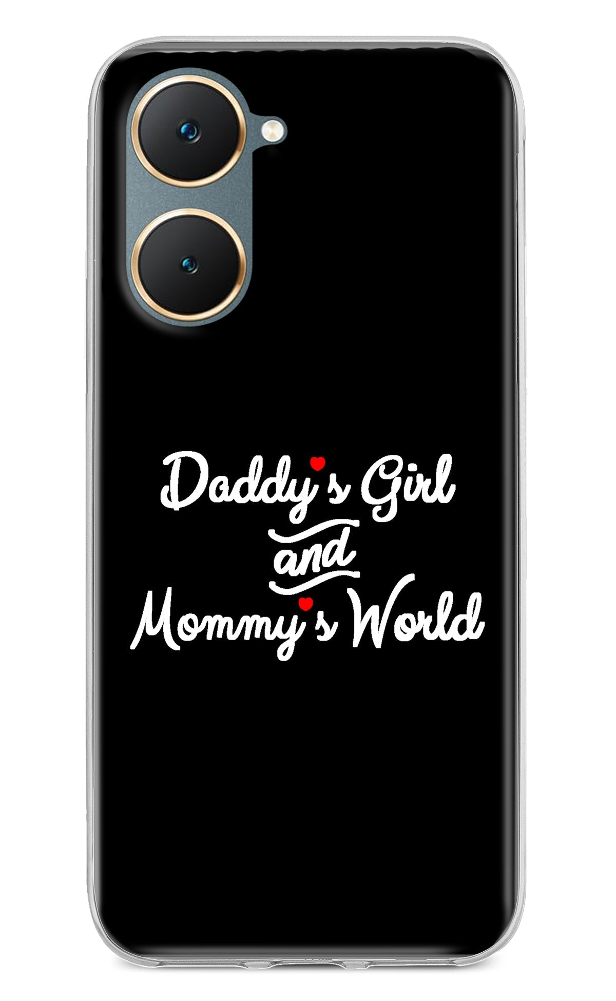 Daddy's Girl and Mommy's World Vivo Y18/Y18e Back Cover