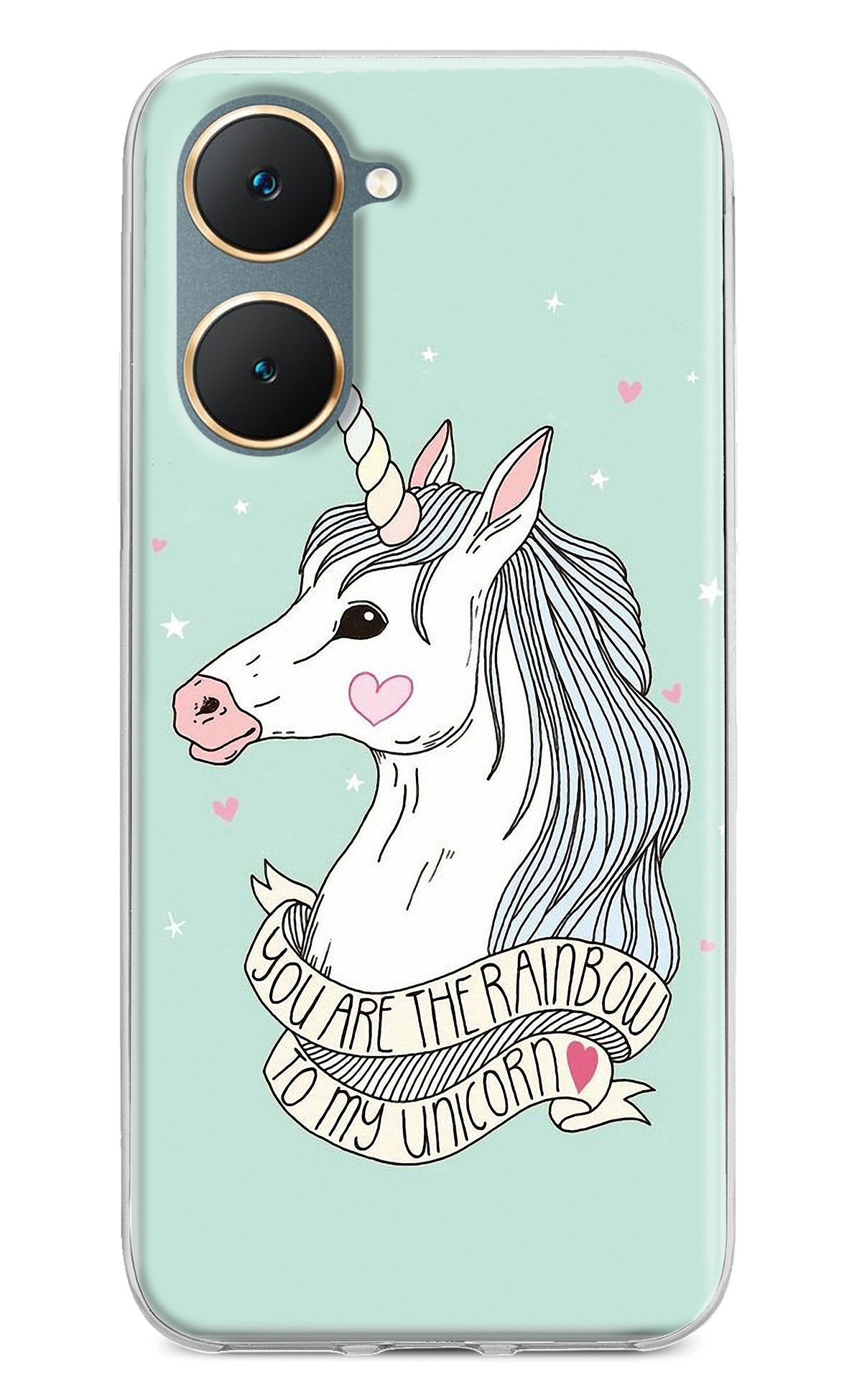 Unicorn Wallpaper Vivo Y18/Y18e Back Cover