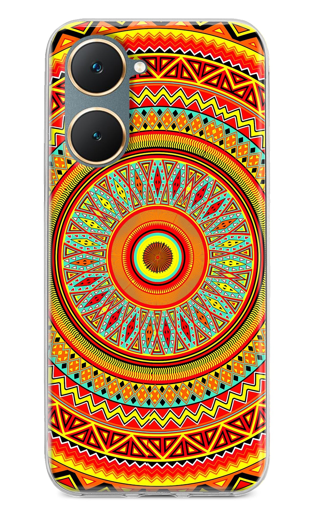 Mandala Pattern Vivo Y18/Y18e Back Cover