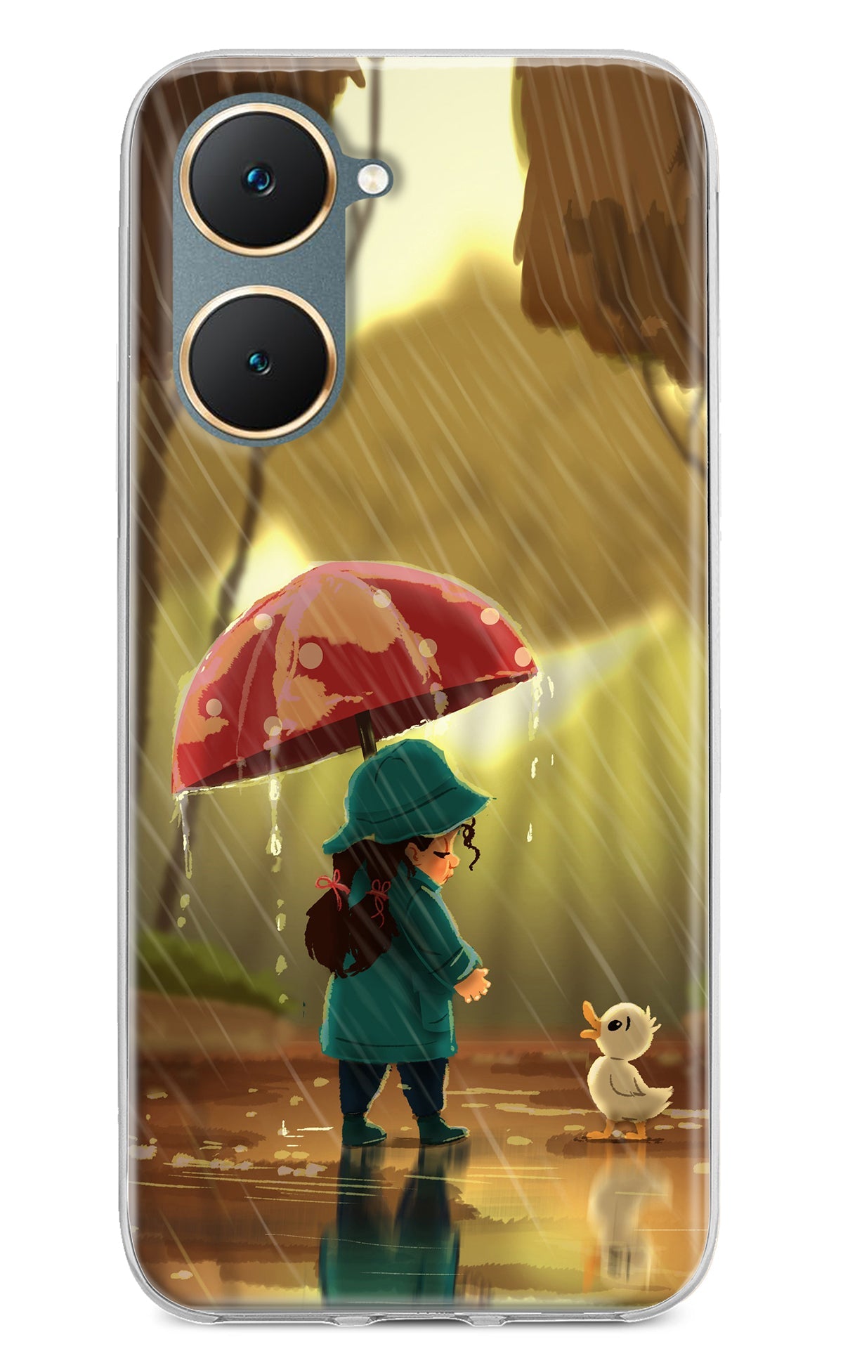 Rainy Day Vivo Y18/Y18e Back Cover