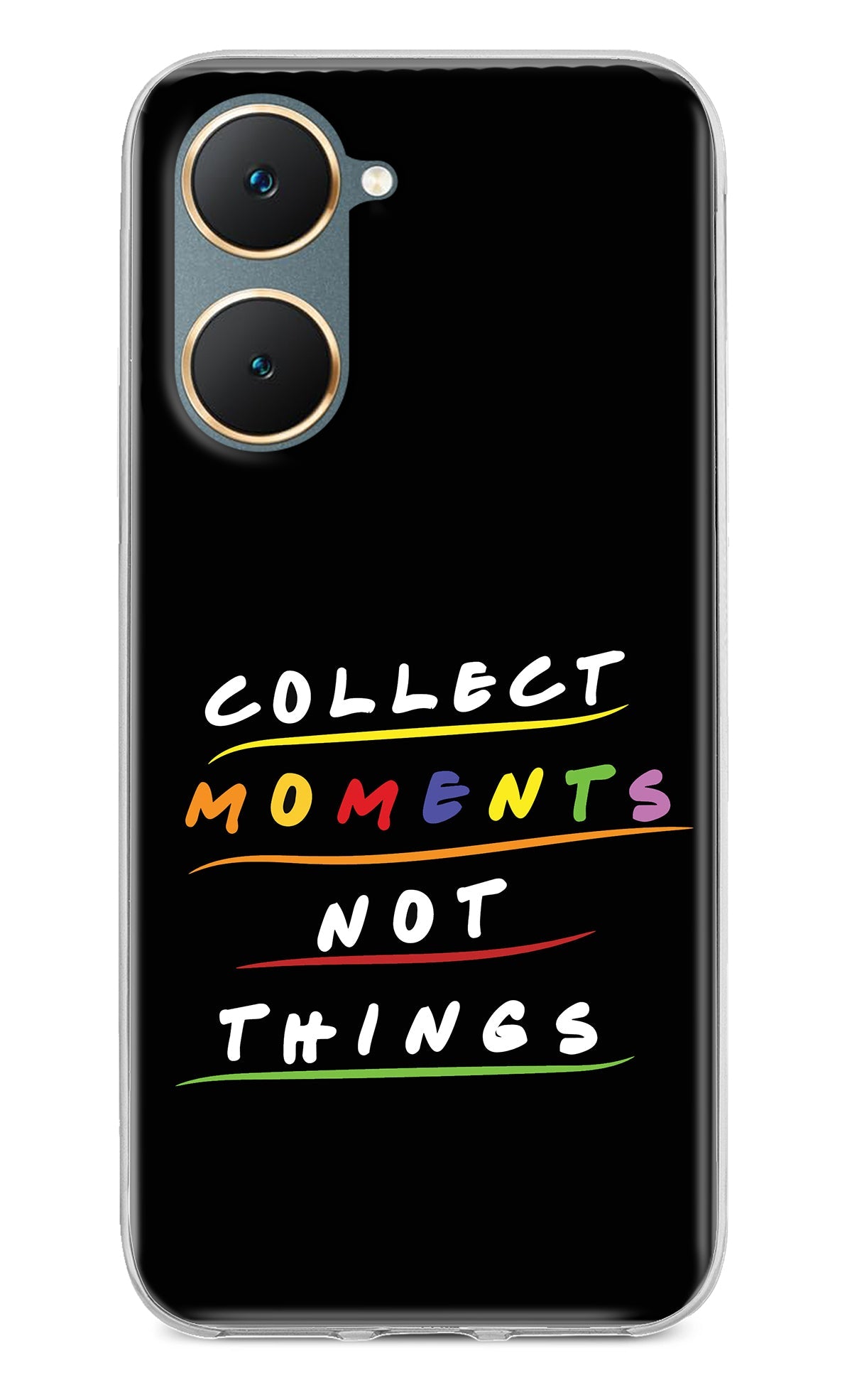 Collect Moments Not Things Vivo Y18/Y18e Back Cover