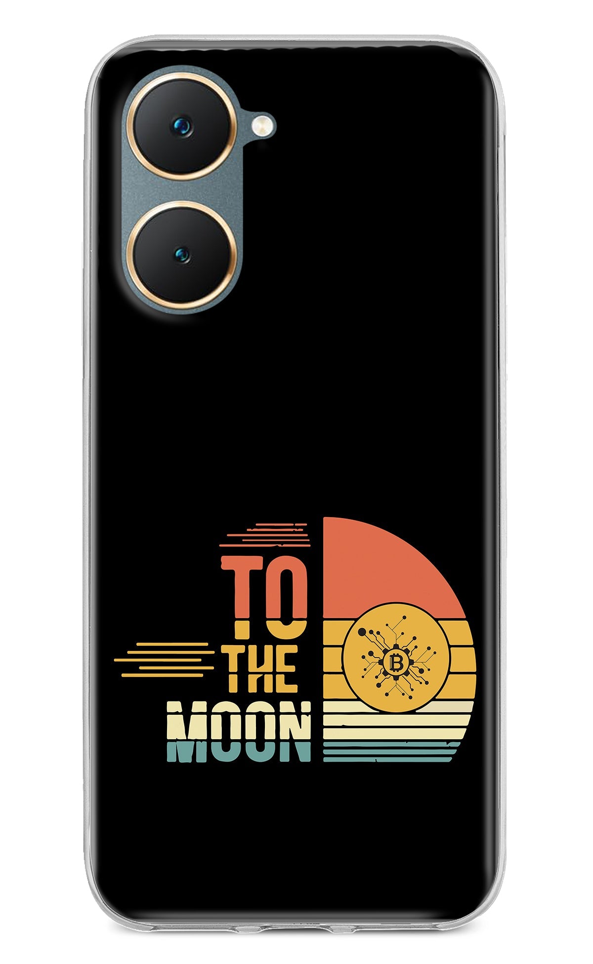 To the Moon Vivo Y18/Y18e Back Cover