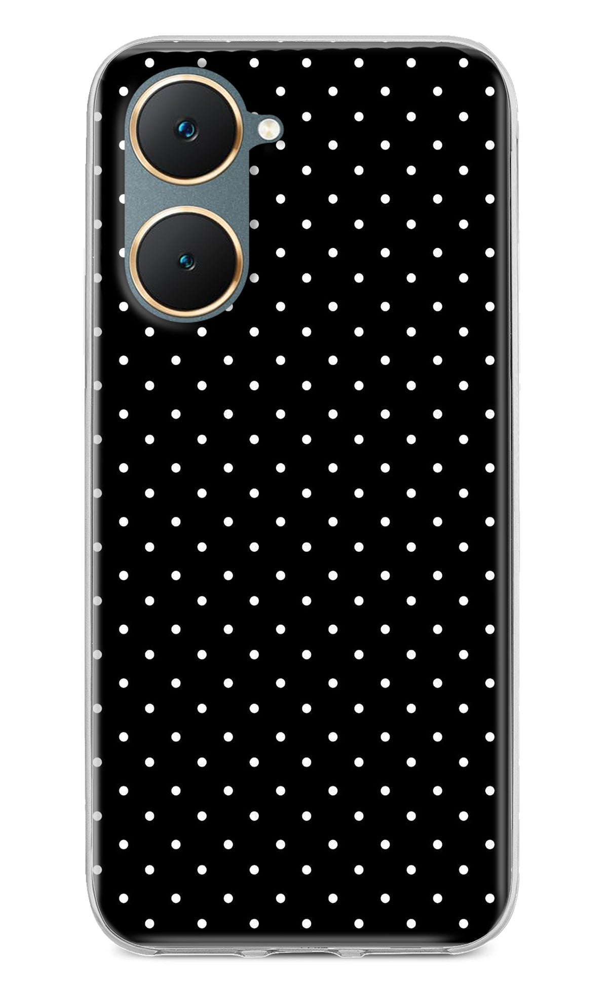 White Dots Vivo Y18/Y18e Back Cover