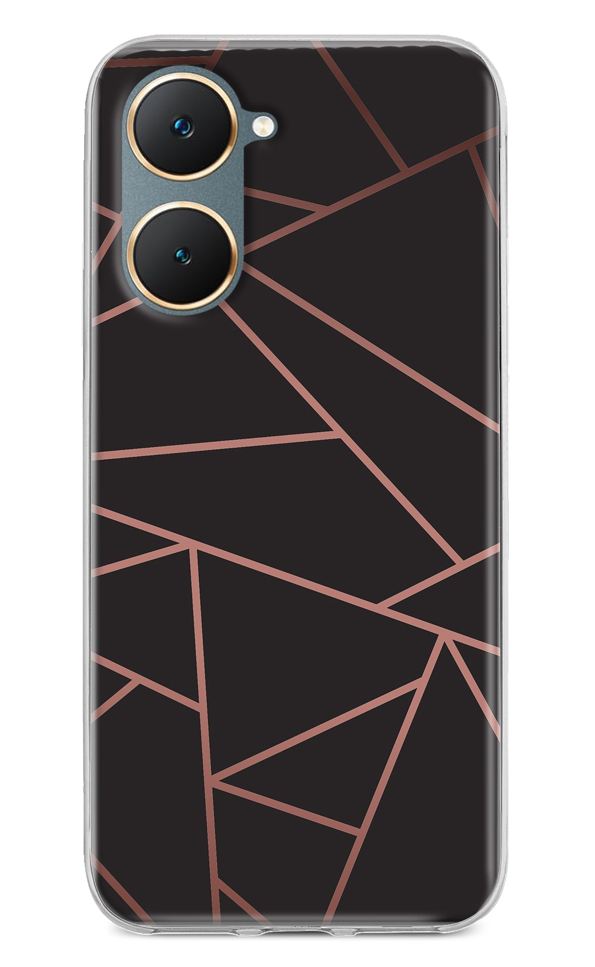 Geometric Pattern Vivo Y18/Y18e Back Cover