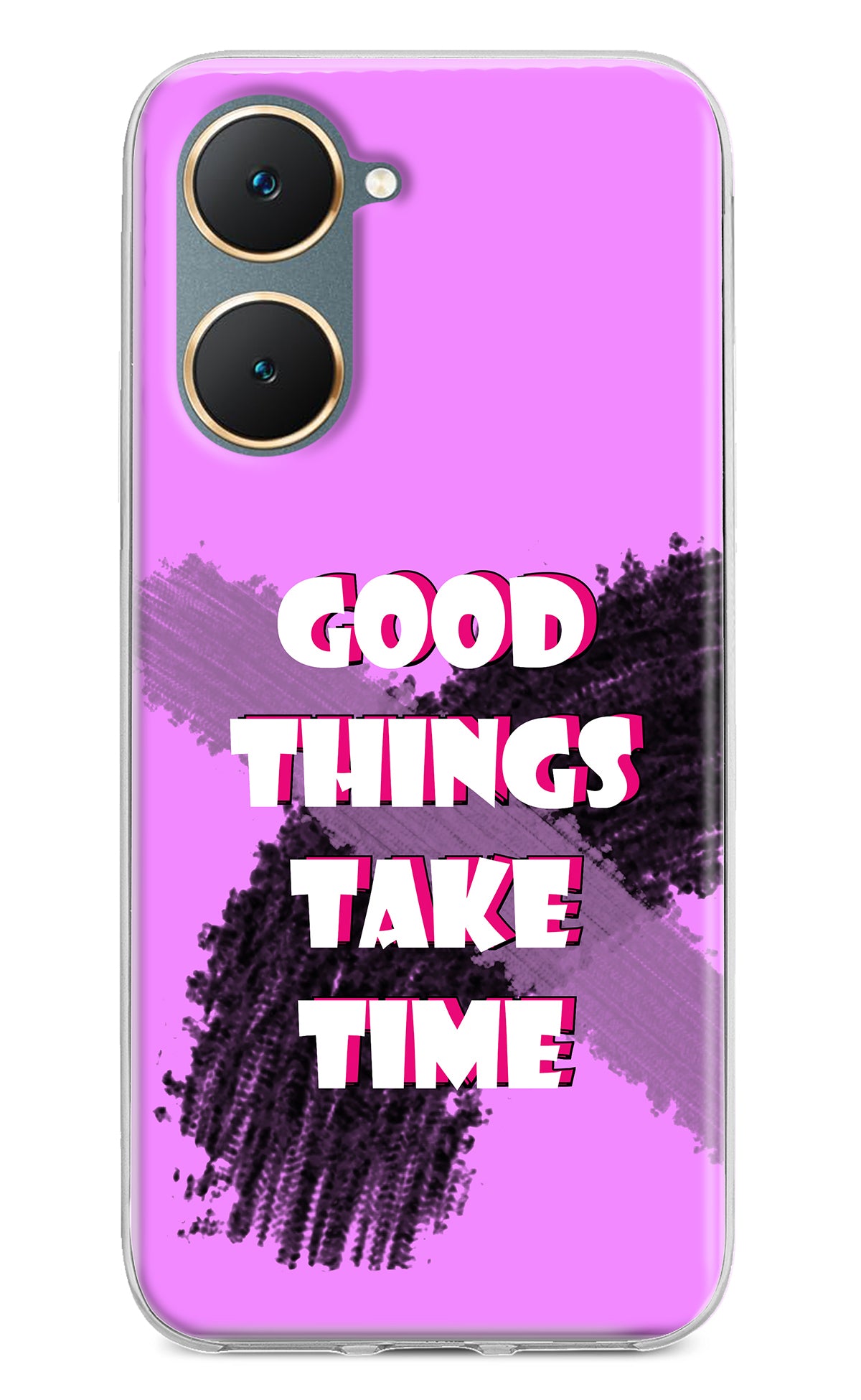 Good Things Take Time Vivo Y18/Y18e Back Cover