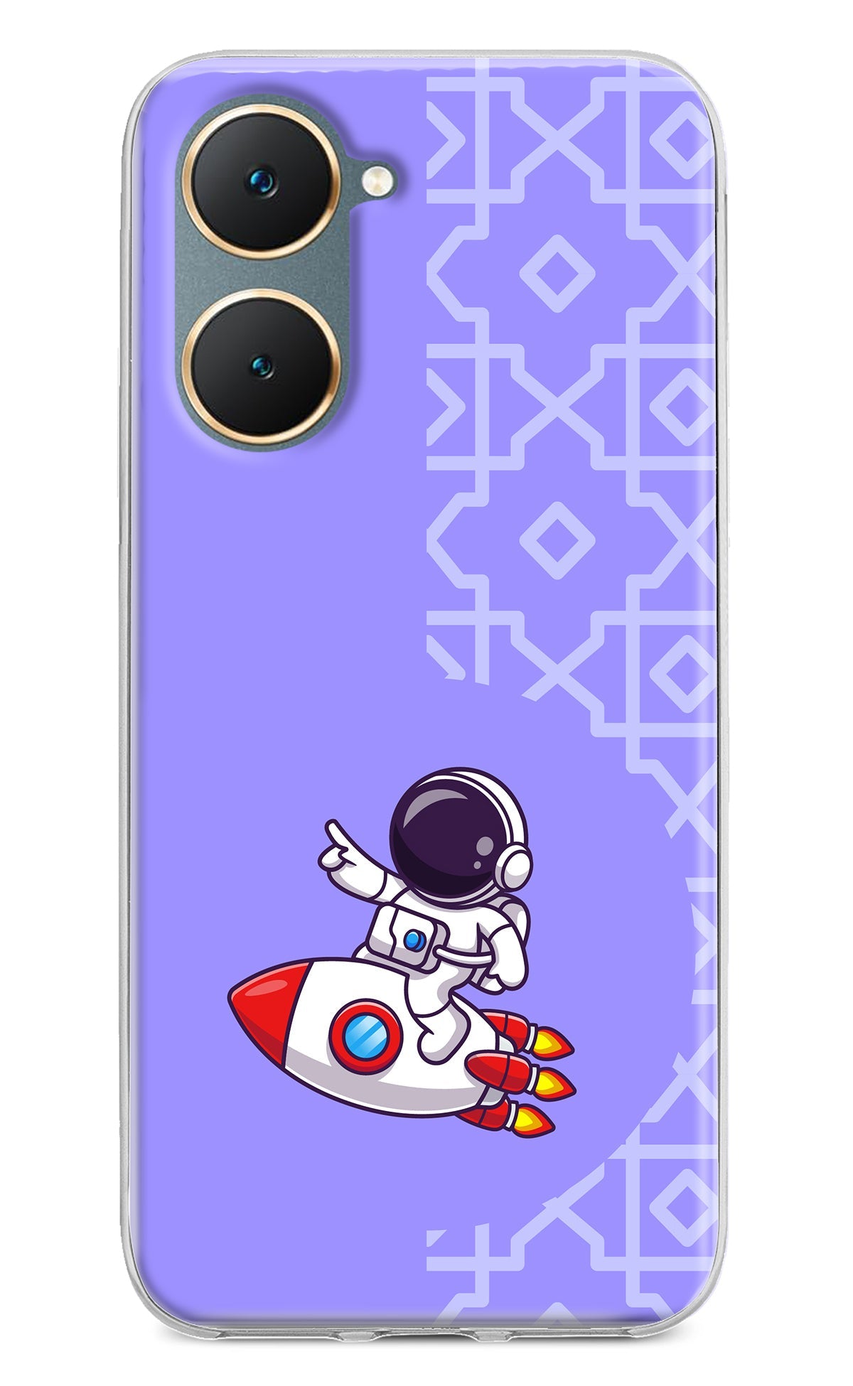 Cute Astronaut Vivo Y18/Y18e Back Cover