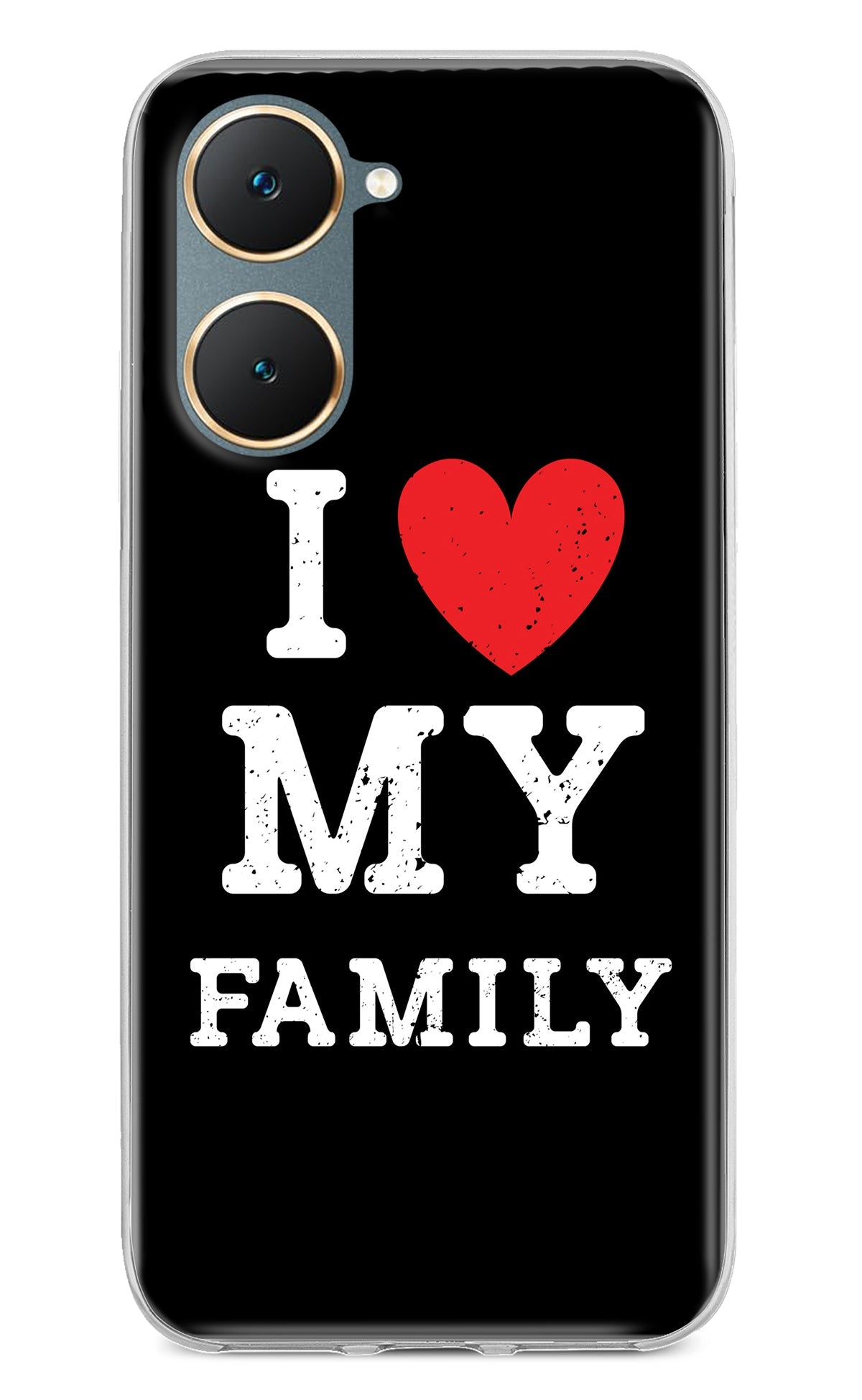 I Love My Family Vivo Y18/Y18e Back Cover