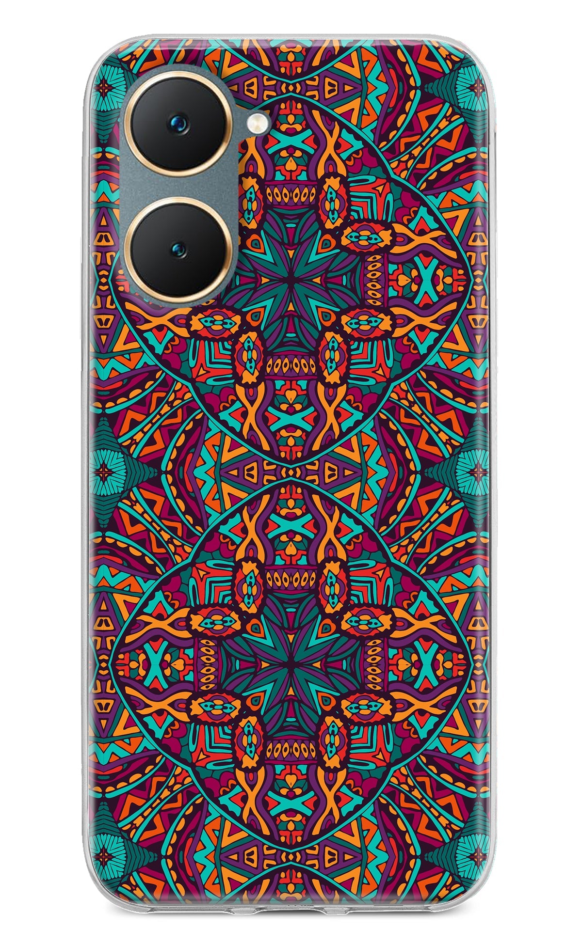 Colour Mandala Vivo Y18/Y18e Back Cover