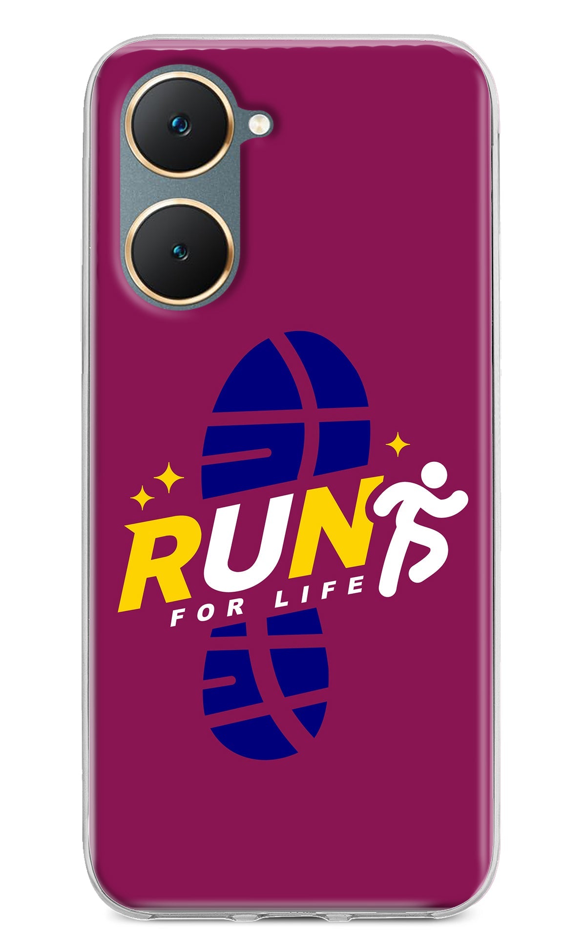 Run for Life Vivo Y18/Y18e Back Cover