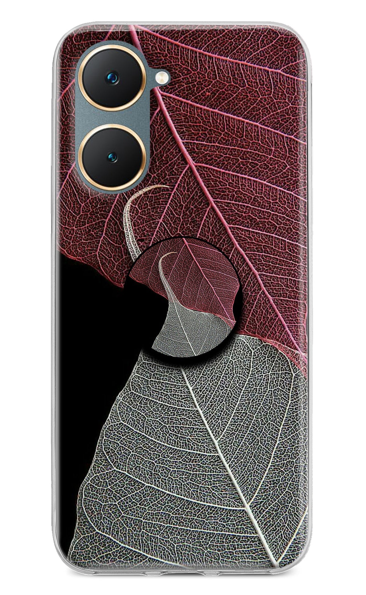 Leaf Pattern Vivo Y18/Y18e Pop Case