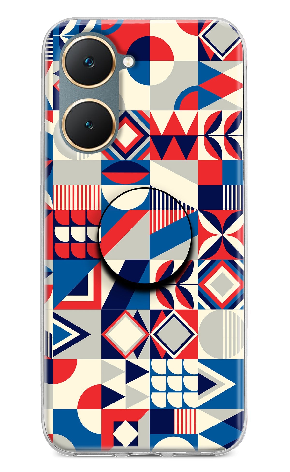 Colorful Pattern Vivo Y18/Y18e Pop Case