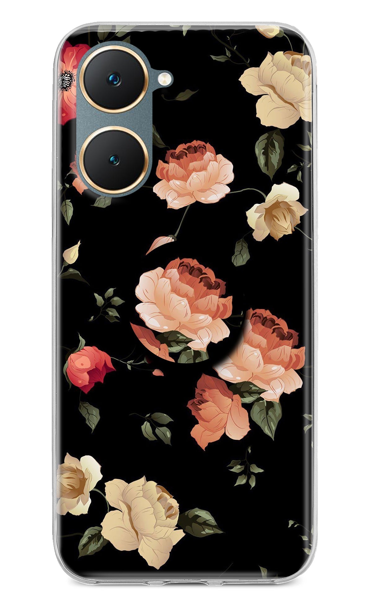 Flowers Vivo Y18/Y18e Pop Case