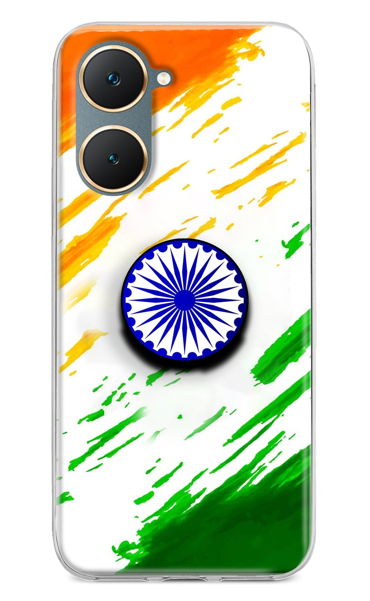 Indian Flag Ashoka Chakra Vivo Y18/Y18e Pop Case