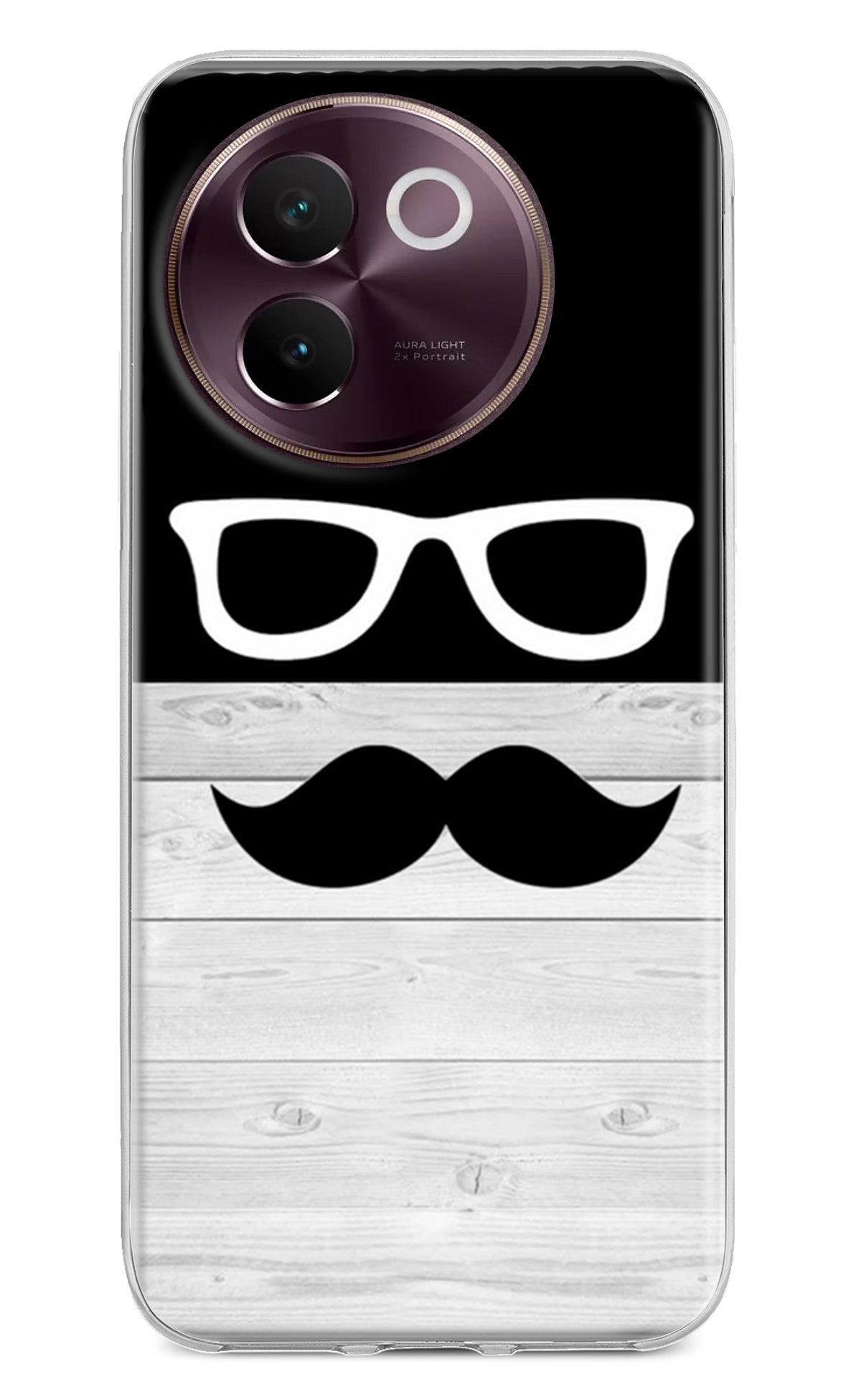 Mustache Vivo V30e Back Cover