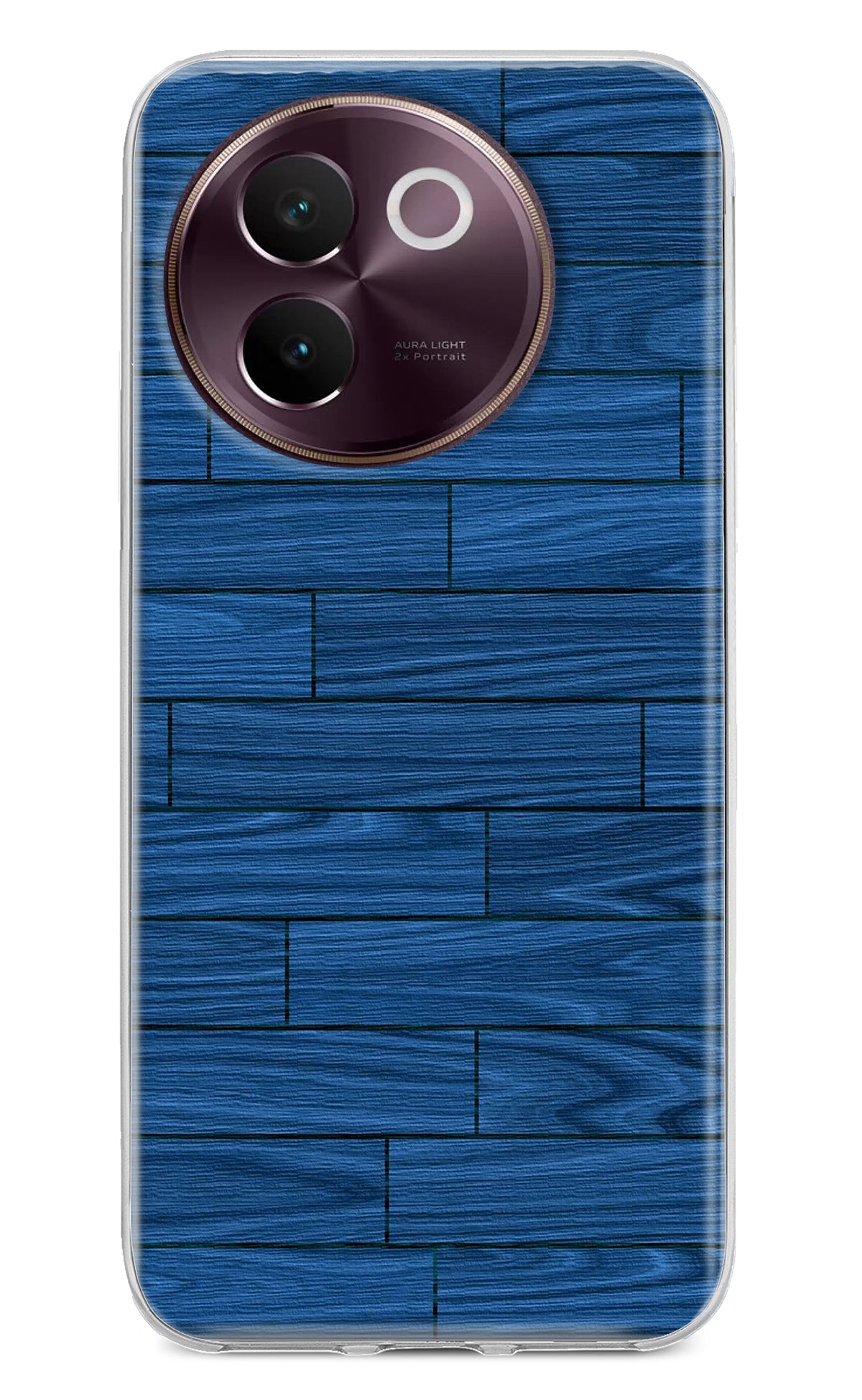 Wooden Texture Vivo V30e Back Cover