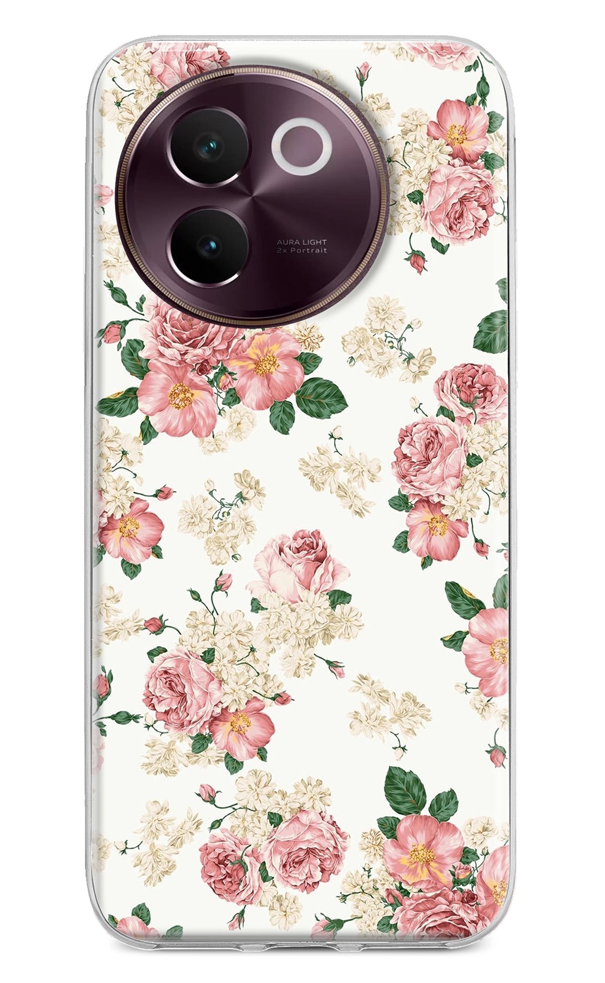 Flowers Vivo V30e Back Cover