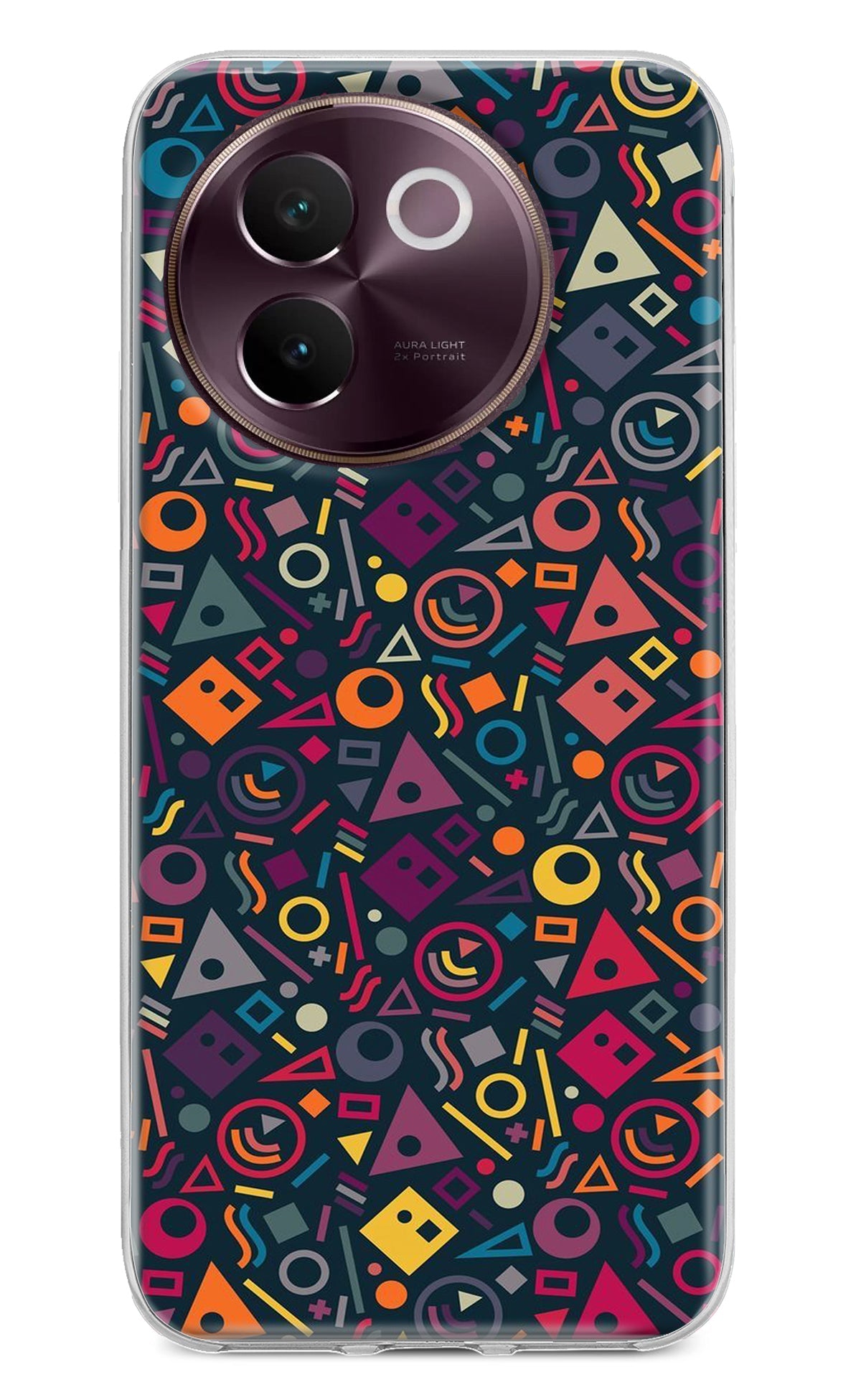 Geometric Abstract Vivo V30e Back Cover