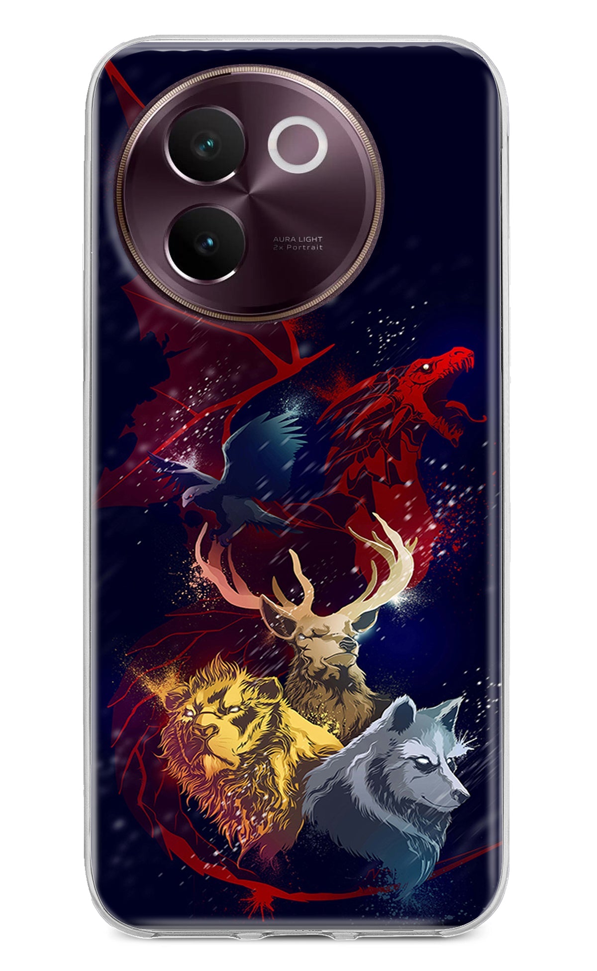 Game Of Thrones Vivo V30e Back Cover