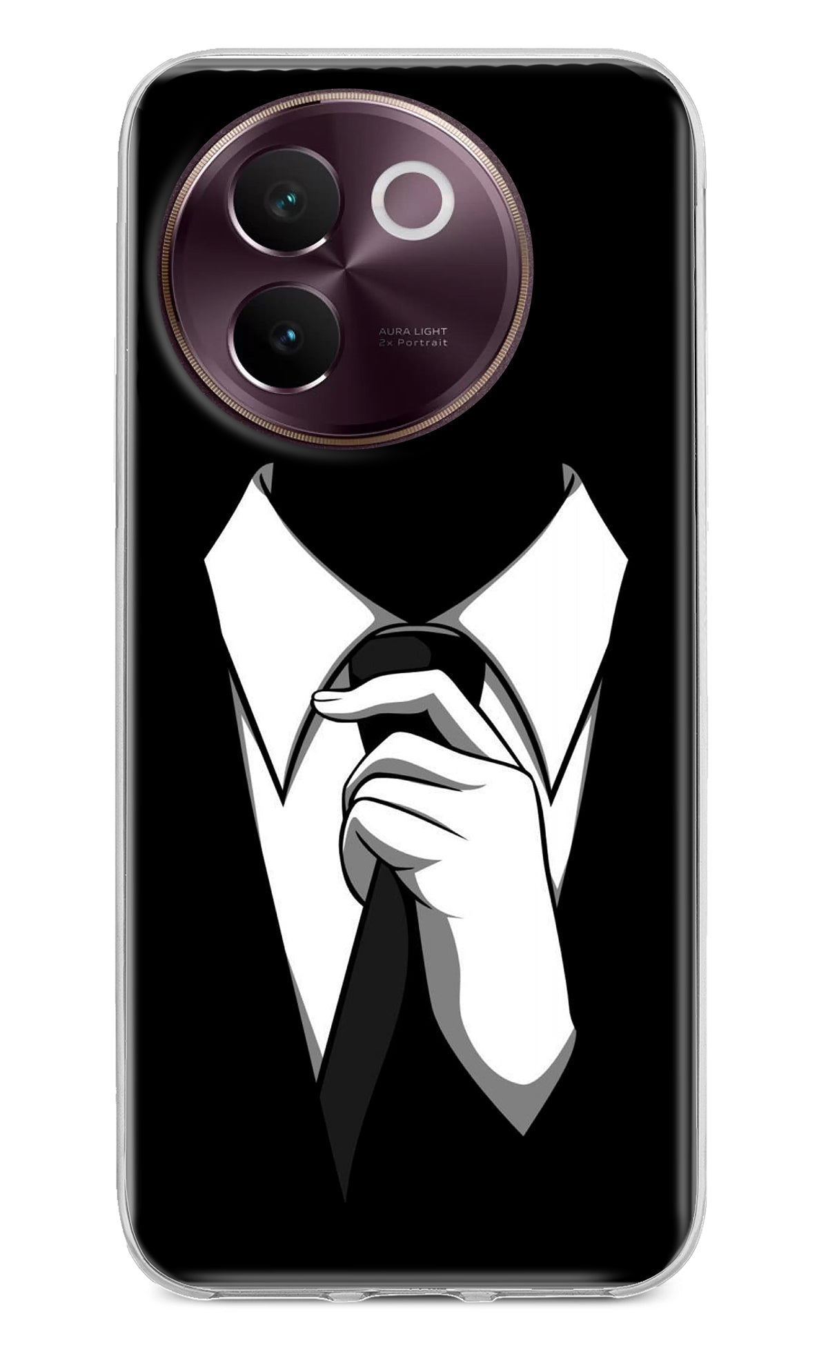 Black Tie Vivo V30e Back Cover