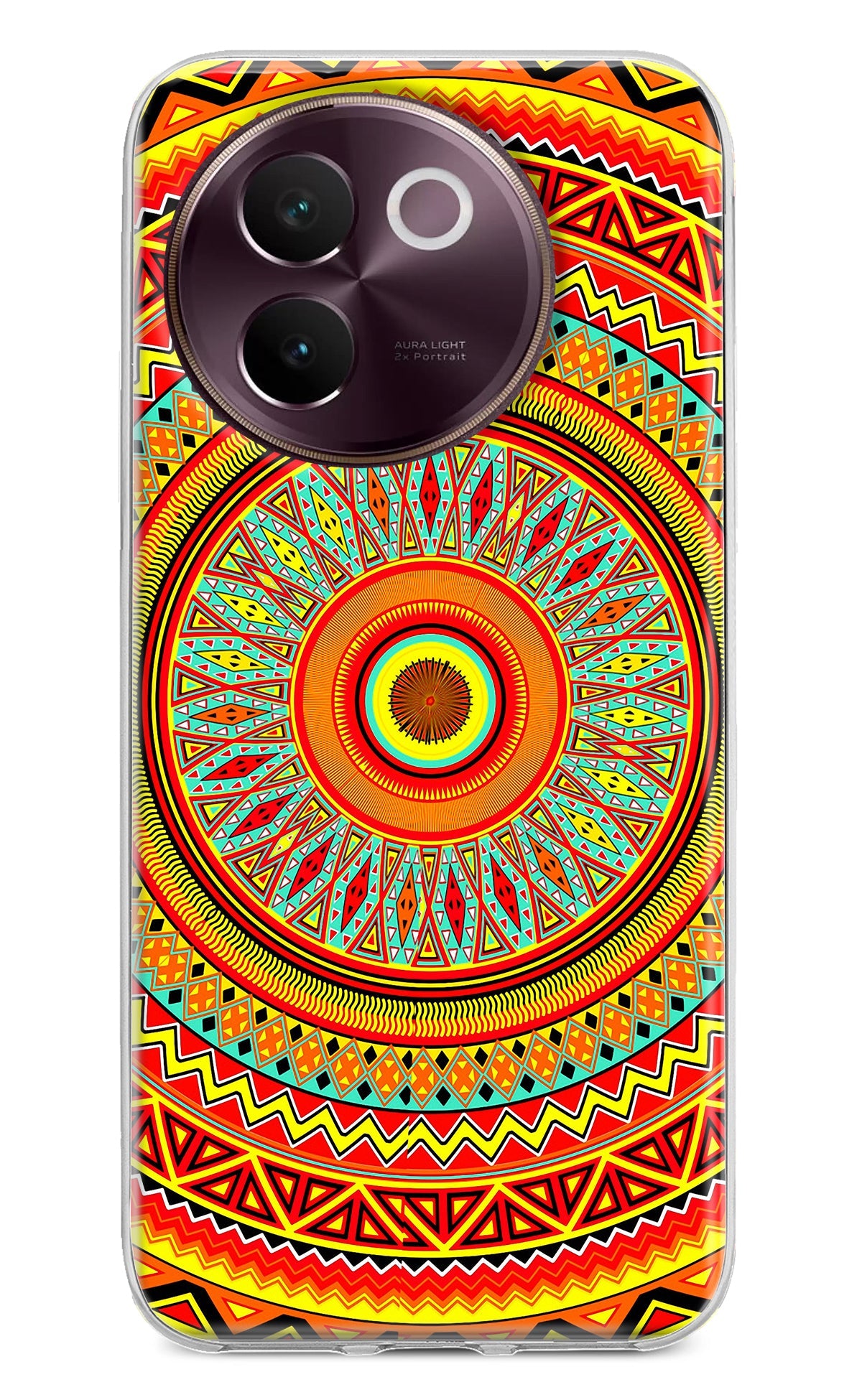 Mandala Pattern Vivo V30e Back Cover