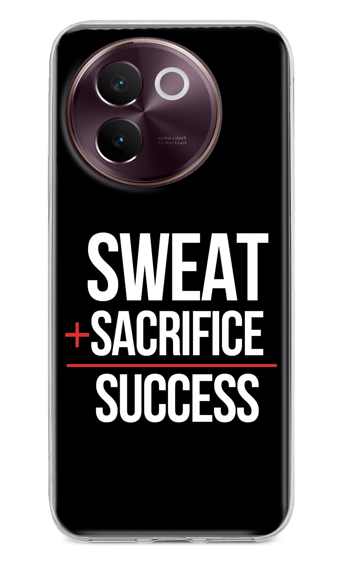 Sweat Sacrifice Success Vivo V30e Back Cover