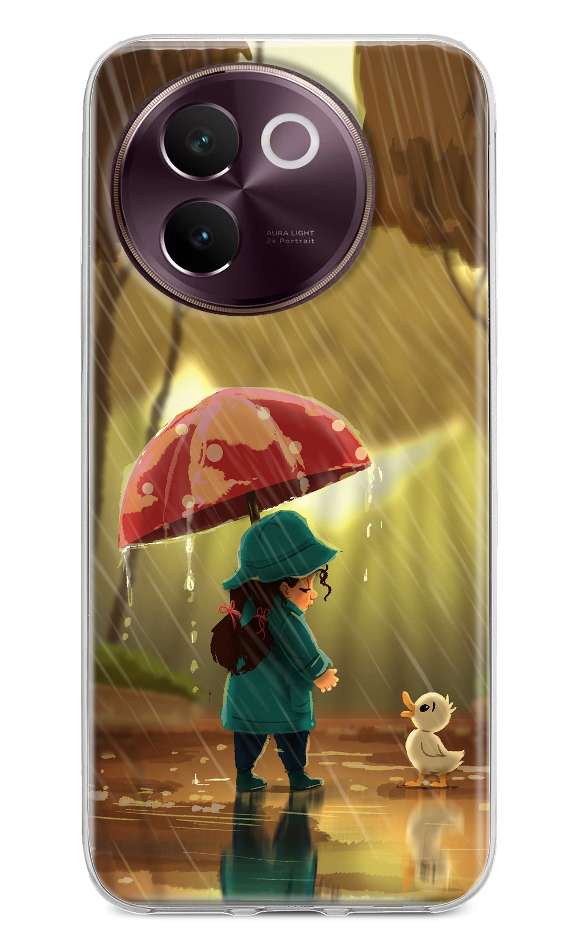 Rainy Day Vivo V30e Back Cover