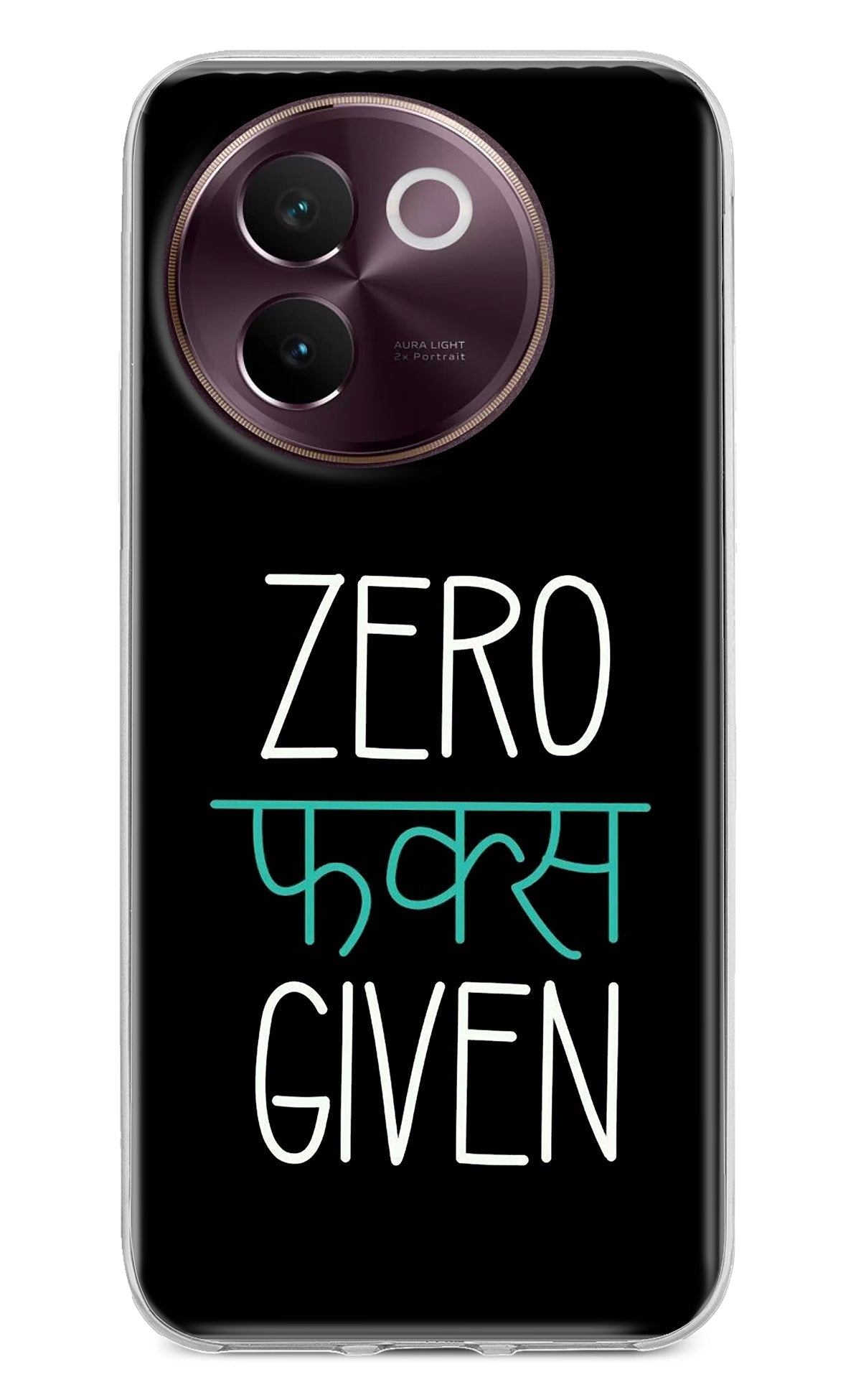 Zero Fucks Given Vivo V30e Back Cover