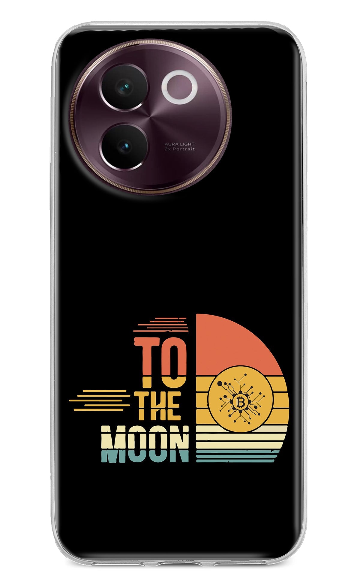 To the Moon Vivo V30e Back Cover
