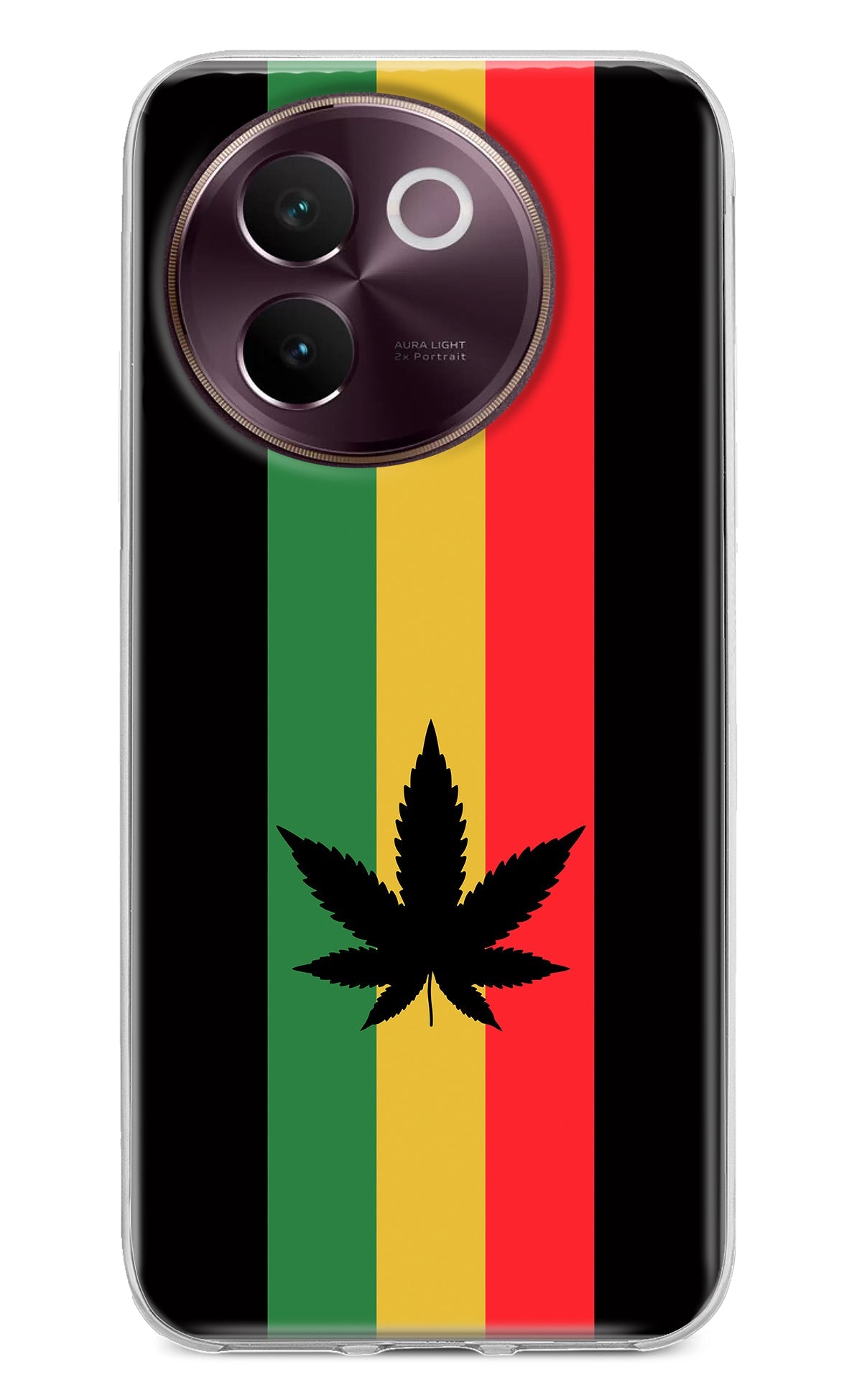 Weed Flag Vivo V30e Back Cover