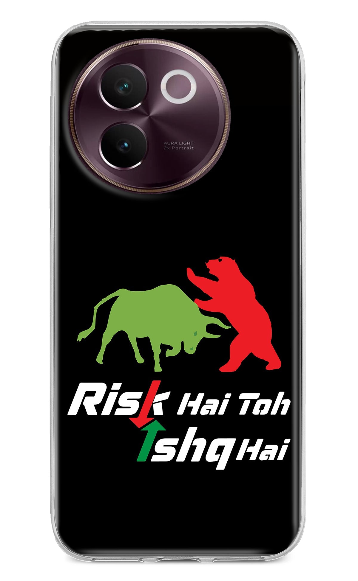 Risk Hai Toh Ishq Hai Vivo V30e Back Cover