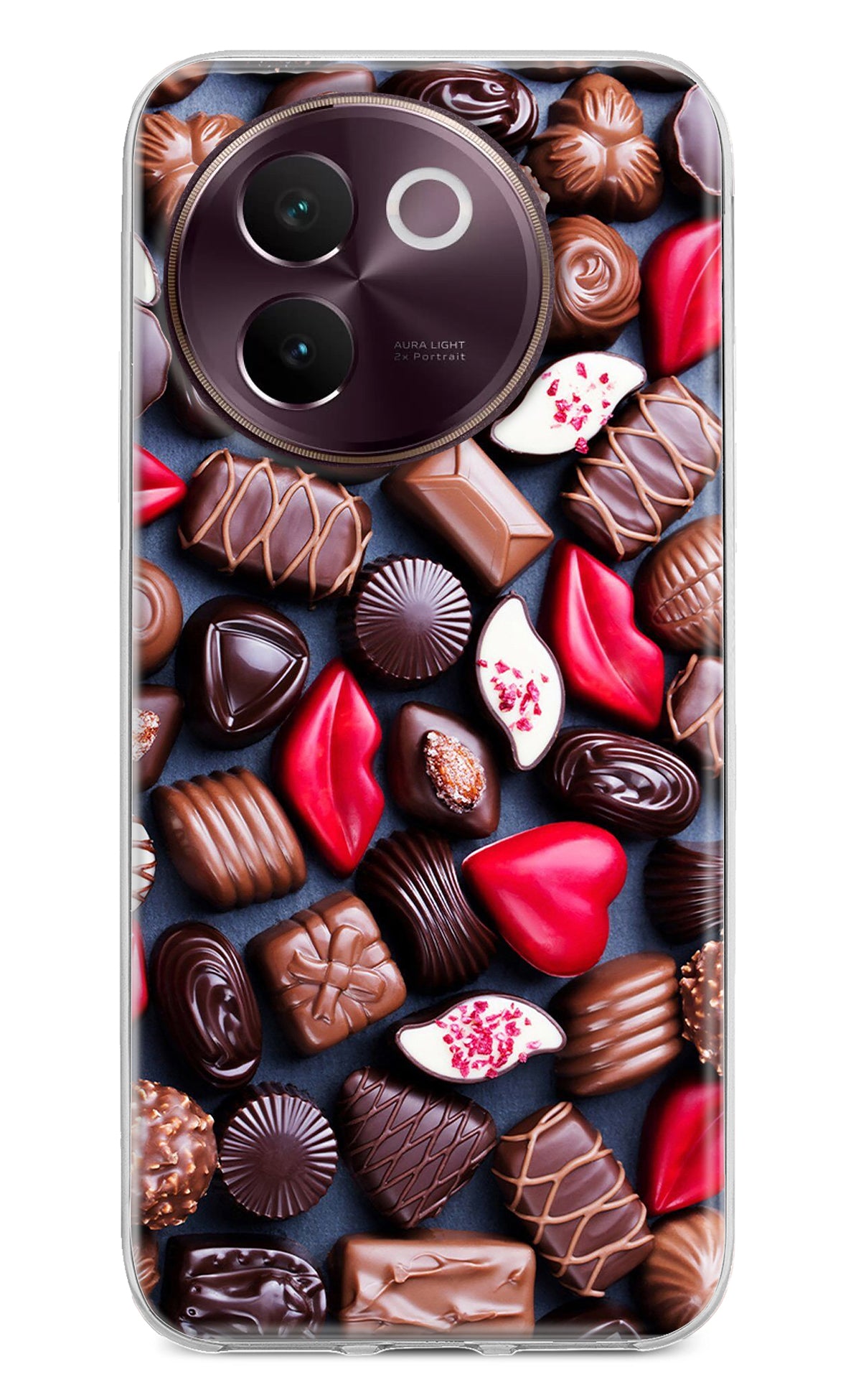 Chocolates Vivo V30e Back Cover